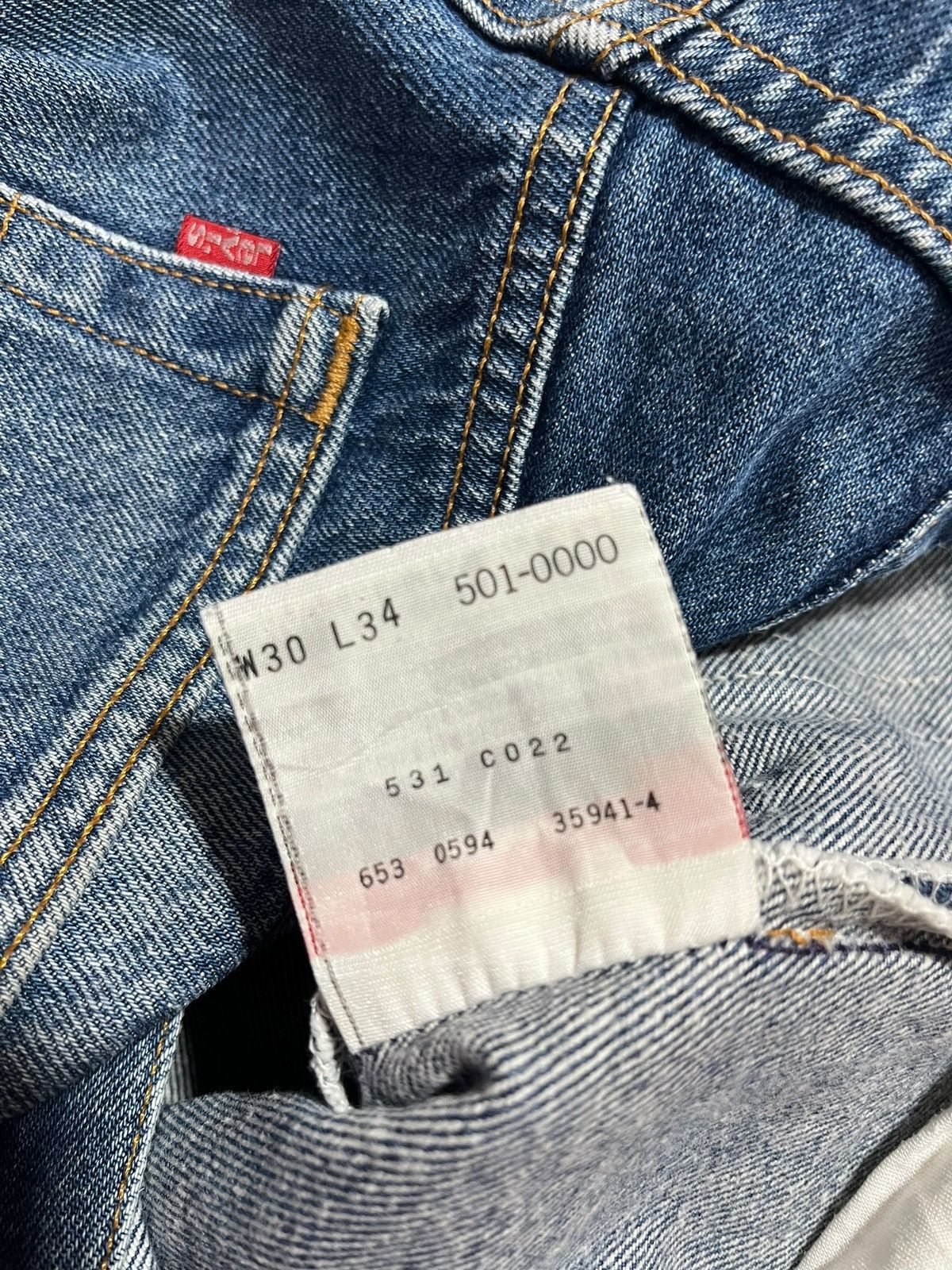 Levi's Vintage Clothing VINTAGE LEVIS 501 90s JEANS Size US 28 / EU 44 - 9 Thumbnail