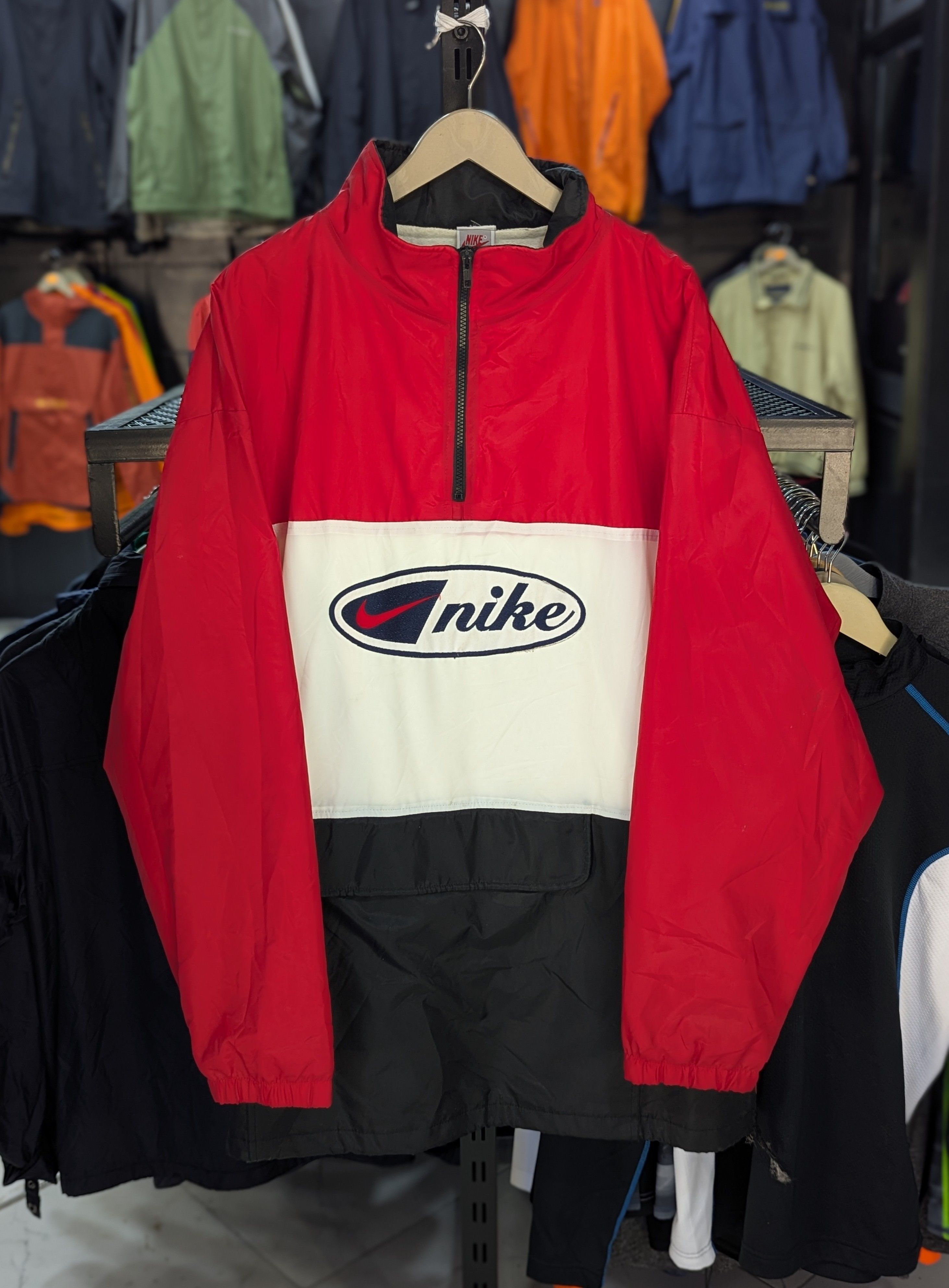 Nike Nike half zip 90's Size US XXL / EU 58 / 5 - 5 Thumbnail