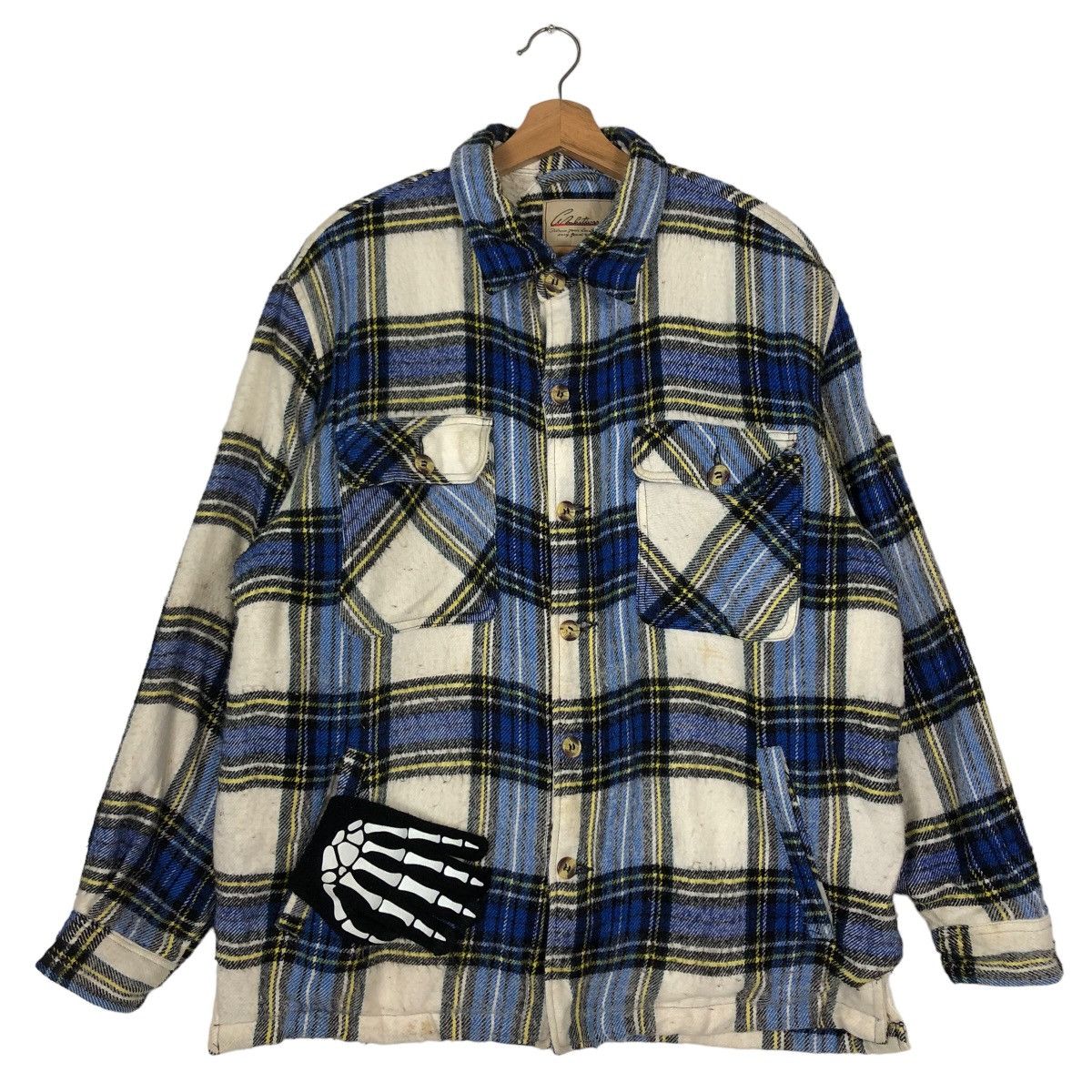 Flannel 🔥Tartan Design Check Flannel Jacket Japan Made Size US L / EU 52-54 / 3 - 2 Thumbnail