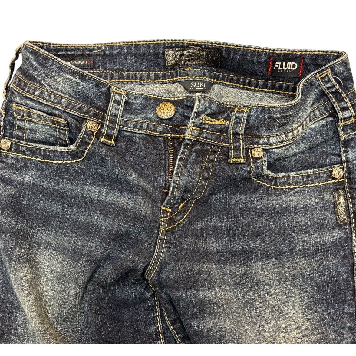 Silver Jeans Co. SILVER JEANS 28 x33 Womens Suki Curvy-Fit Slim Bootcut Jeans Size 28" / US 6 / IT 42 - 7 Thumbnail