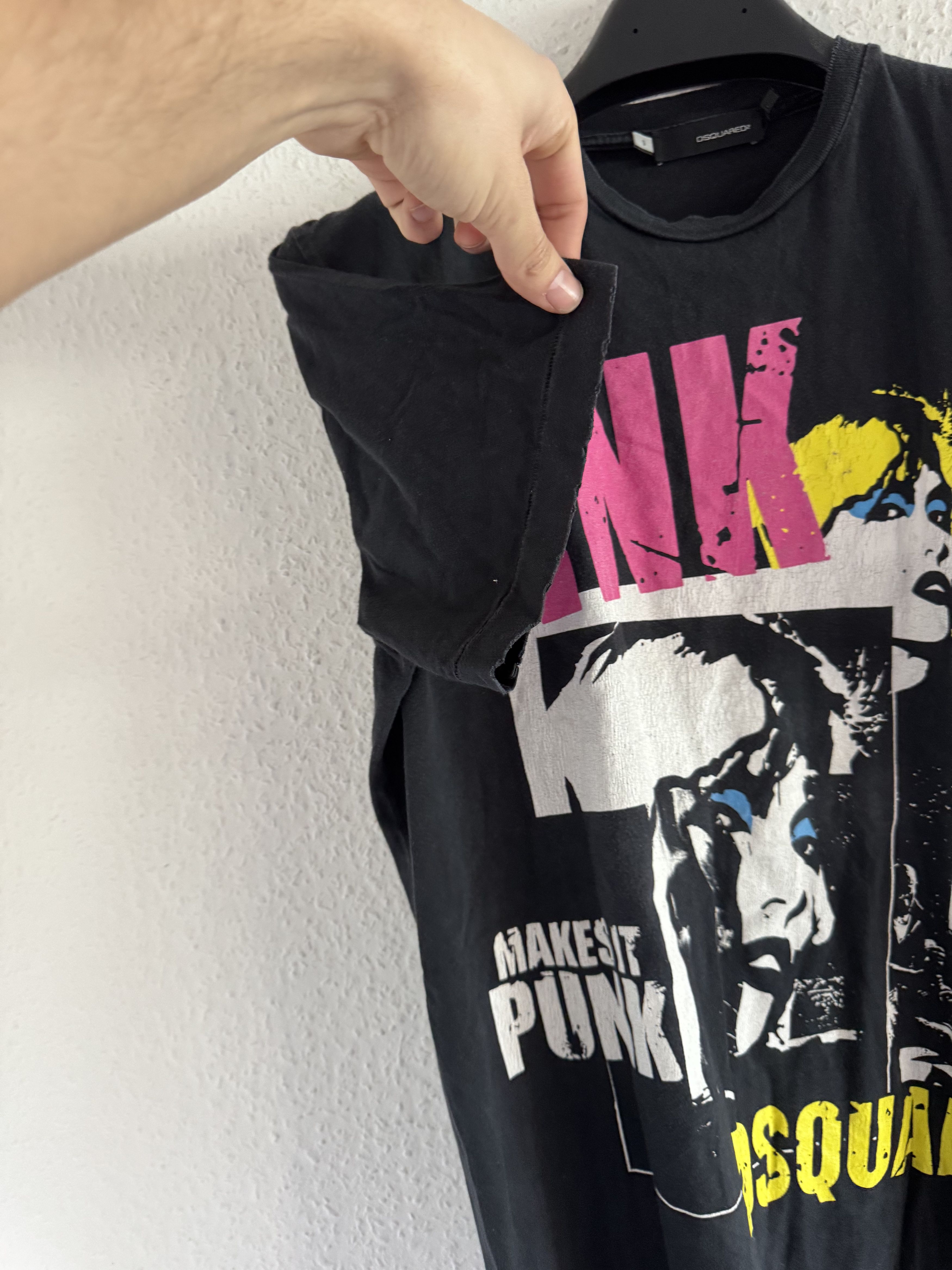 Dsquared2 Pink Punk Graphic T-Shirt Size US S / EU 44-46 / 1 - 5 Thumbnail