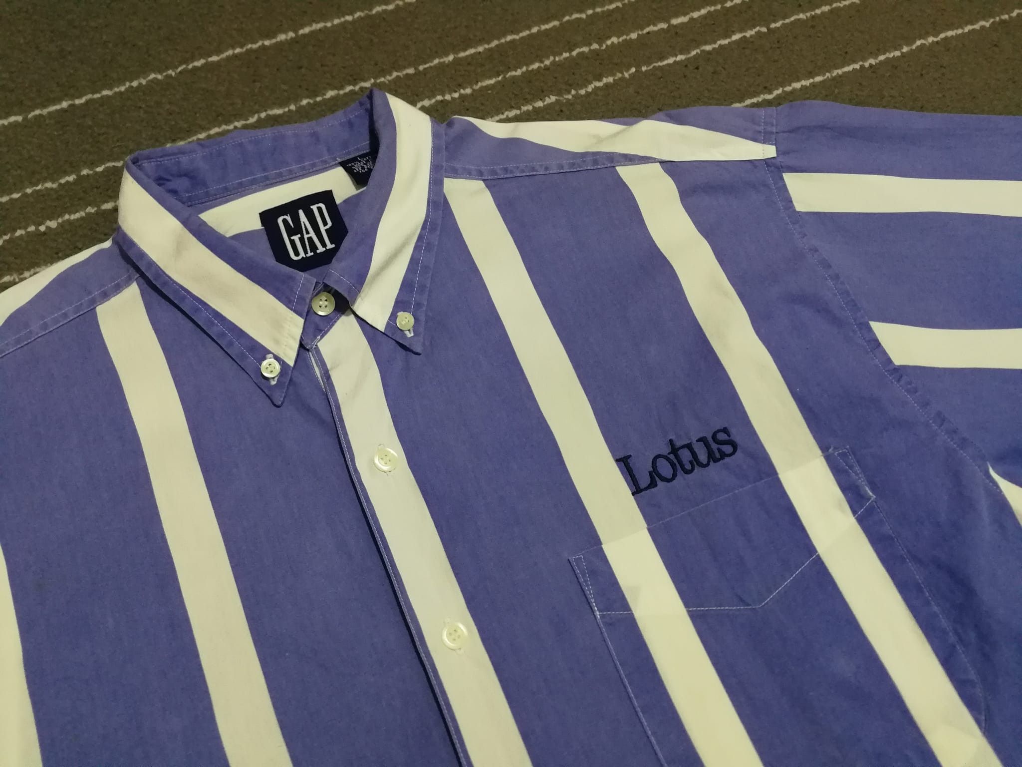 Lotus Shoes × Vintage Rare Lotus X GAP button up L 1773 Size US L / EU 52-54 / 3 - 4 Thumbnail
