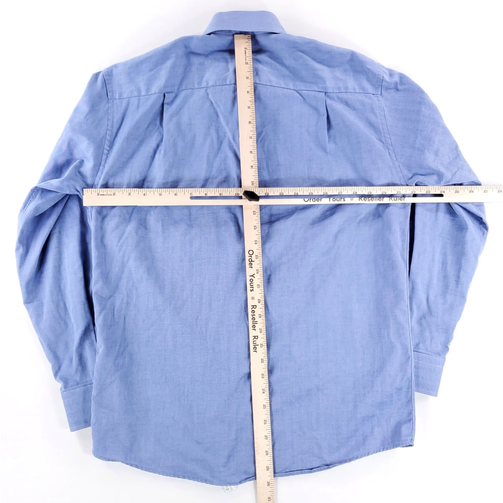 Eton Eton Long Sleeve Shirt OCBD Ganghester 1928 Blue 15.5/39 Mens Size US L / EU 52-54 / 3 - 4 Thumbnail