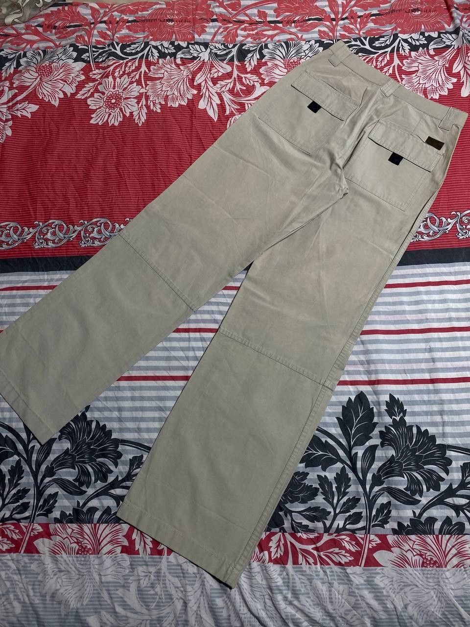 Japanese Brand Dirty Painted Distressed Thrashed Faded Baggy Jeans Y2K Size US 30 / EU 46 - 19 Thumbnail