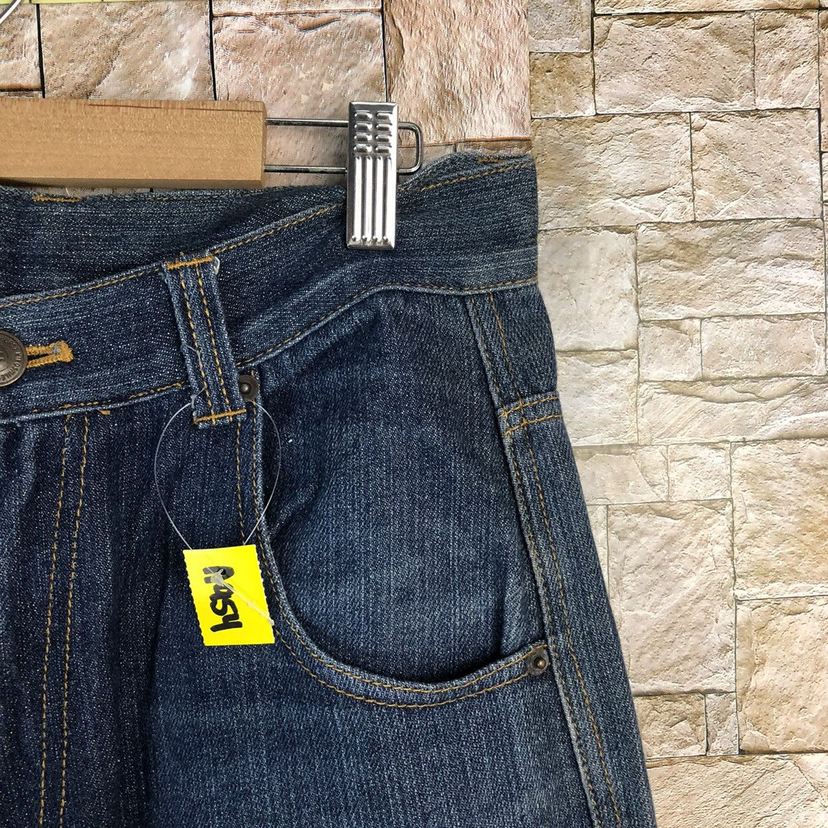 Japanese Brand Up Start Made Smile Blue Denim like kapital Pants #A954 Size US 30 / EU 46 - 8 Thumbnail