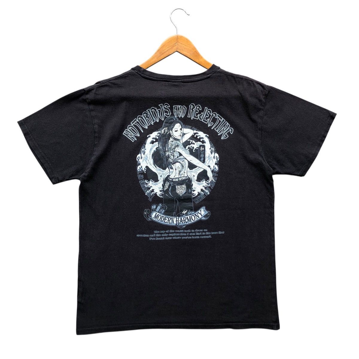 Tornado Mart Vintage LOCK HEAVEN if six was nine style sexy lady tshirt Size US L / EU 52-54 / 3 - 1 Thumbnail