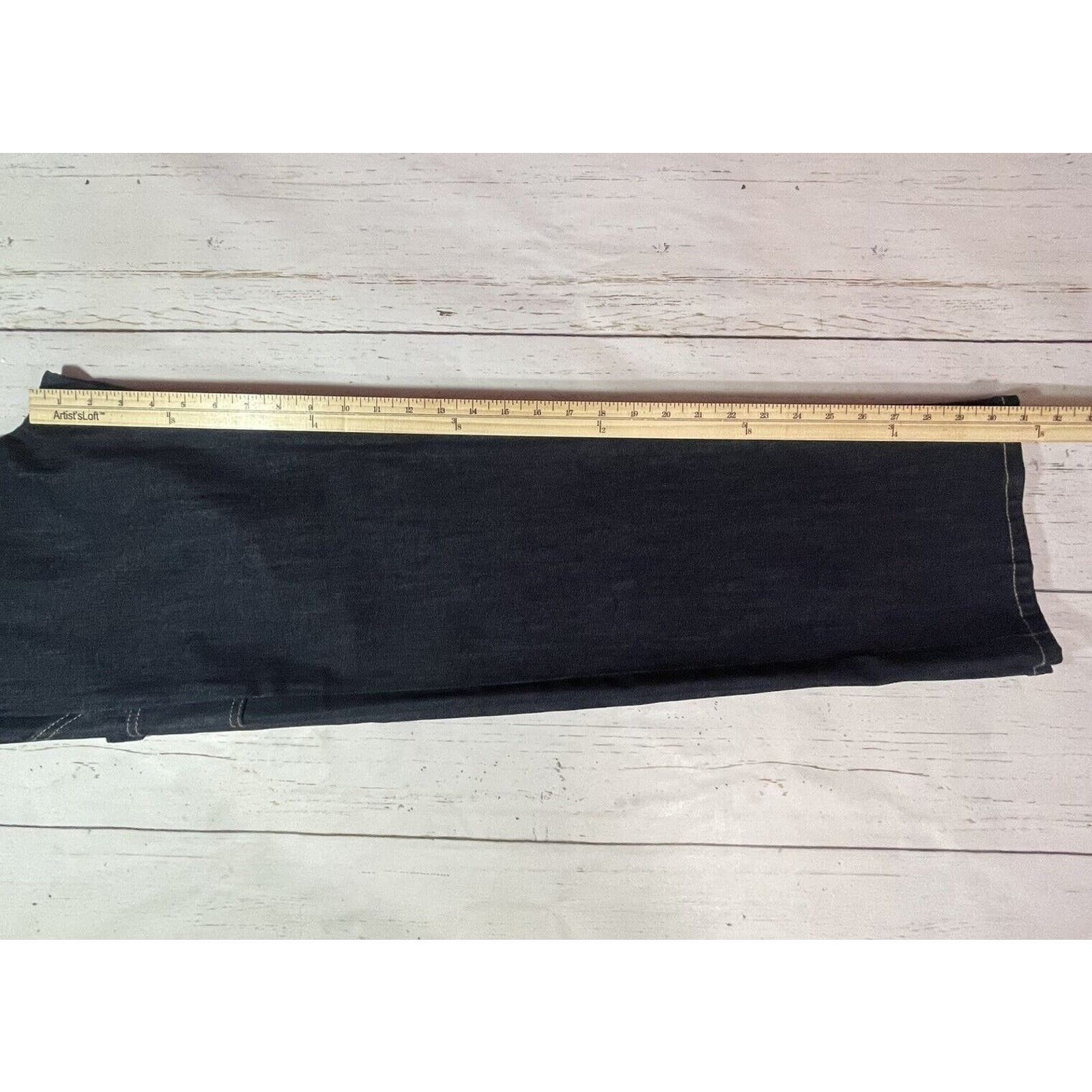 Buffalo David Bitton Buffalo David Bitton Jeans Women 29 High Rise Carpenter Jada Size 29" - 7 Thumbnail