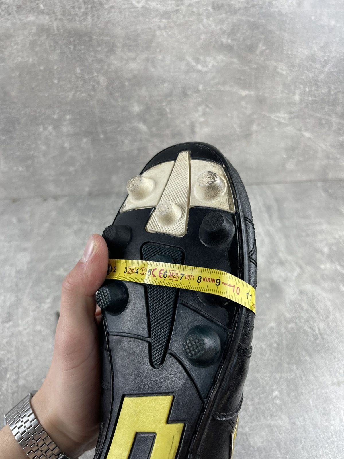 Lotto Sport × Vintage Lotto Calcio Ruud Gullit 00s Black Leather Soccer Sneakers Size US 13 / EU 46 - 14 Thumbnail