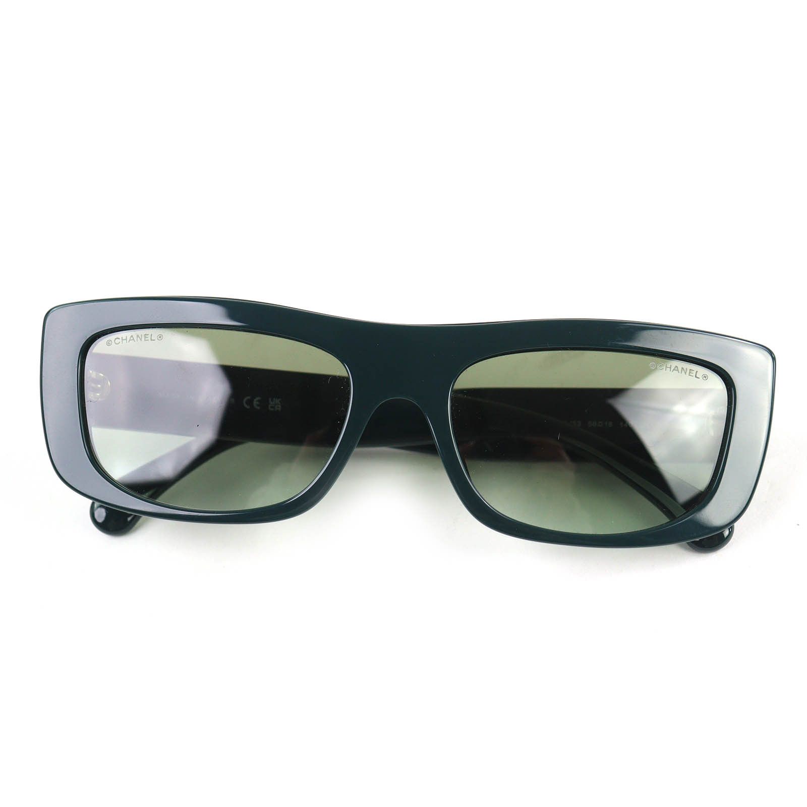 Chanel Chanel CHANEL Rectangle Shape Sunglasses Sunglasses Plastic / Synthetic Sunglasses 5559-A DUTY FREE for USA Size ONE SIZE - 1 Thumbnail
