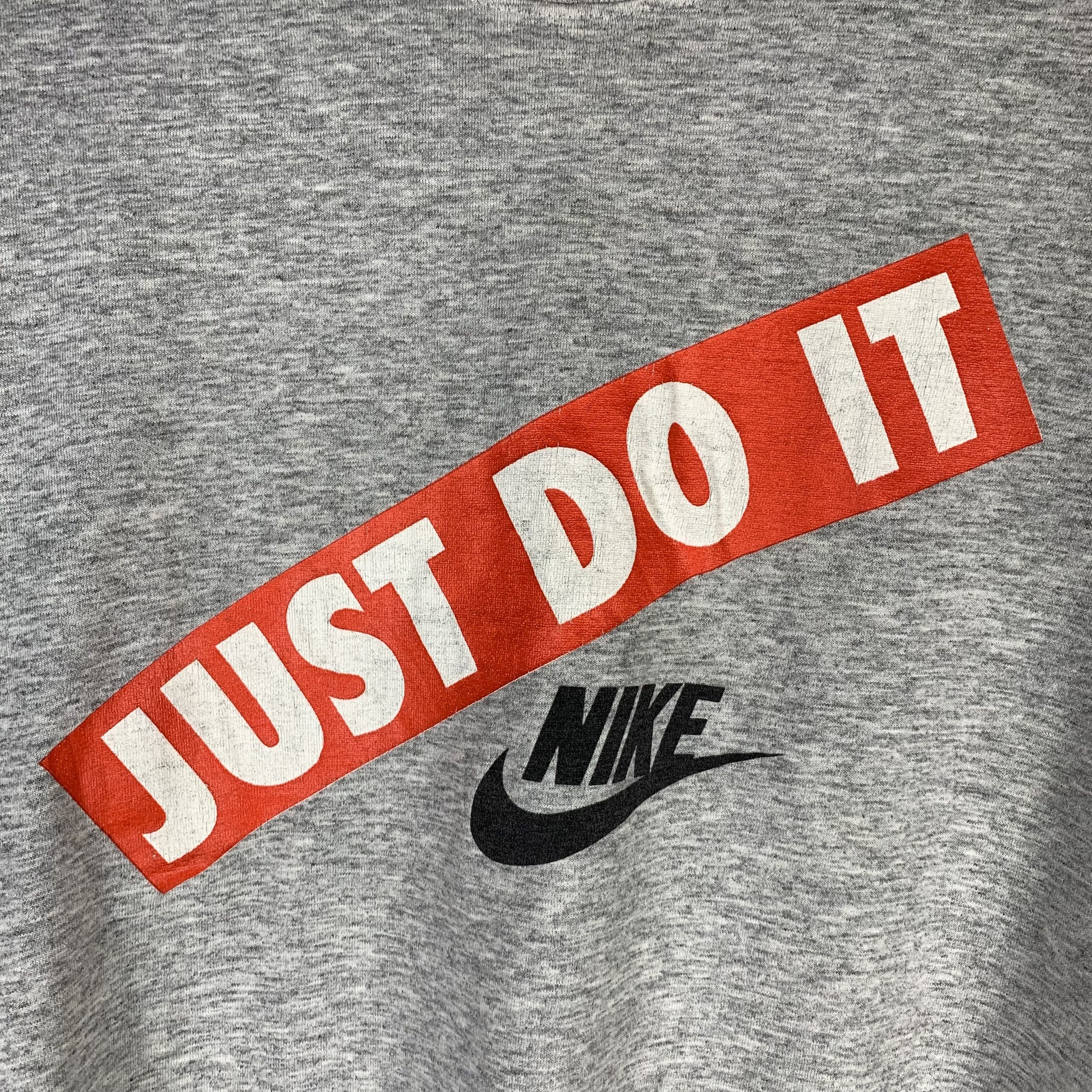 Nike Vintage 90s Nike Just Do It Tee Size US M / EU 48-50 / 2 - 2 Thumbnail
