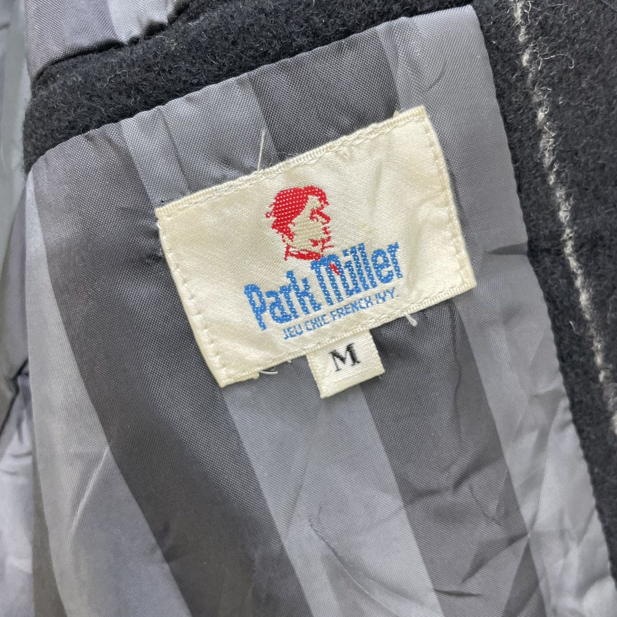 Japanese Brand Japanese Brand Park Miller Casual Stripe Wool Jacket Size US M / EU 48-50 / 2 - 4 Thumbnail
