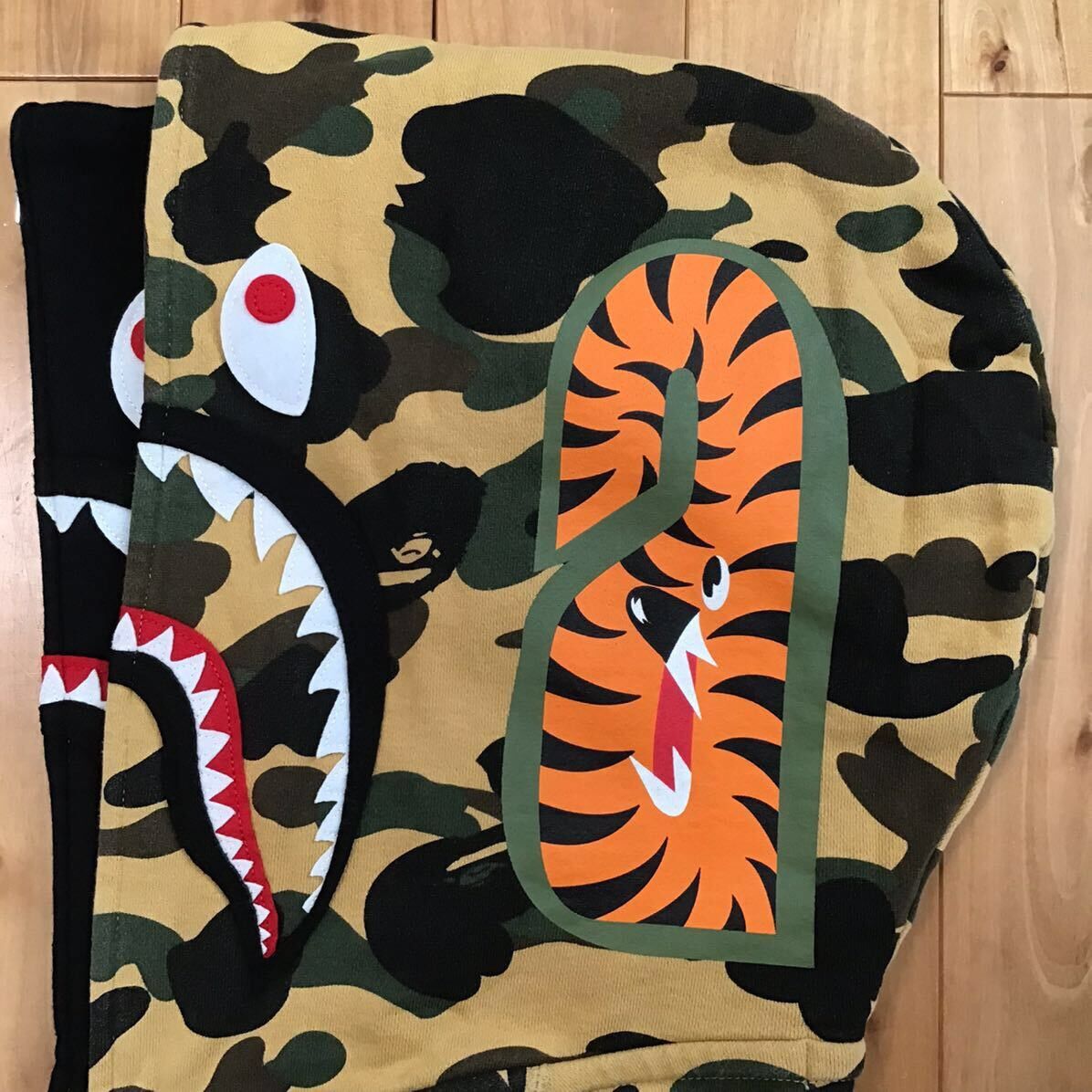 Bape BAPE Double Shark full zip hoodie 1st camo a bathing ape Size US M / EU 48-50 / 2 - 5 Thumbnail
