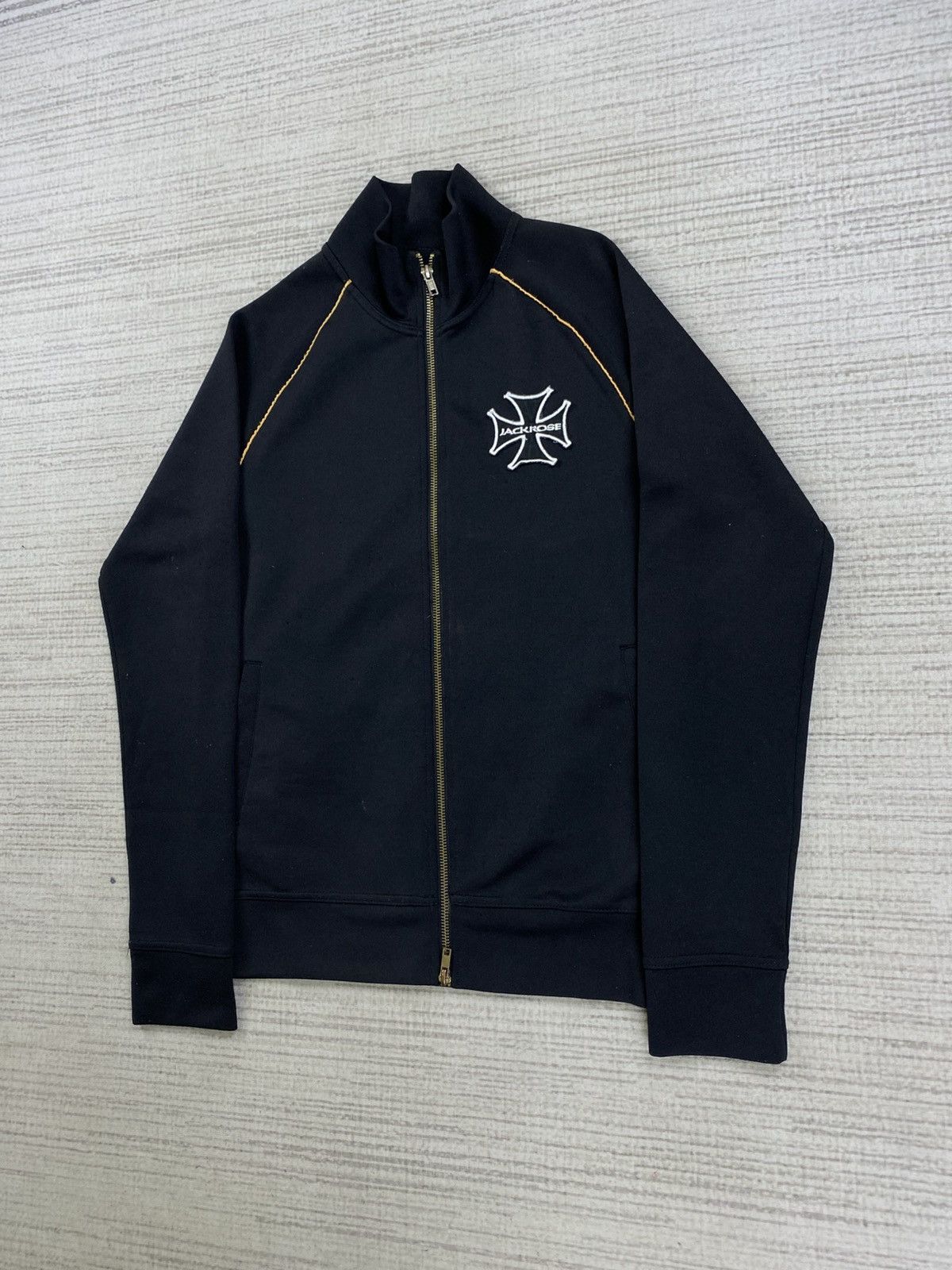 If Six Was Nine × JACKROSE × Japanese Brand Vintage JACKROSE Back Hit Printed Zipper Jacket Size US S / EU 44-46 / 1 - 4 Thumbnail
