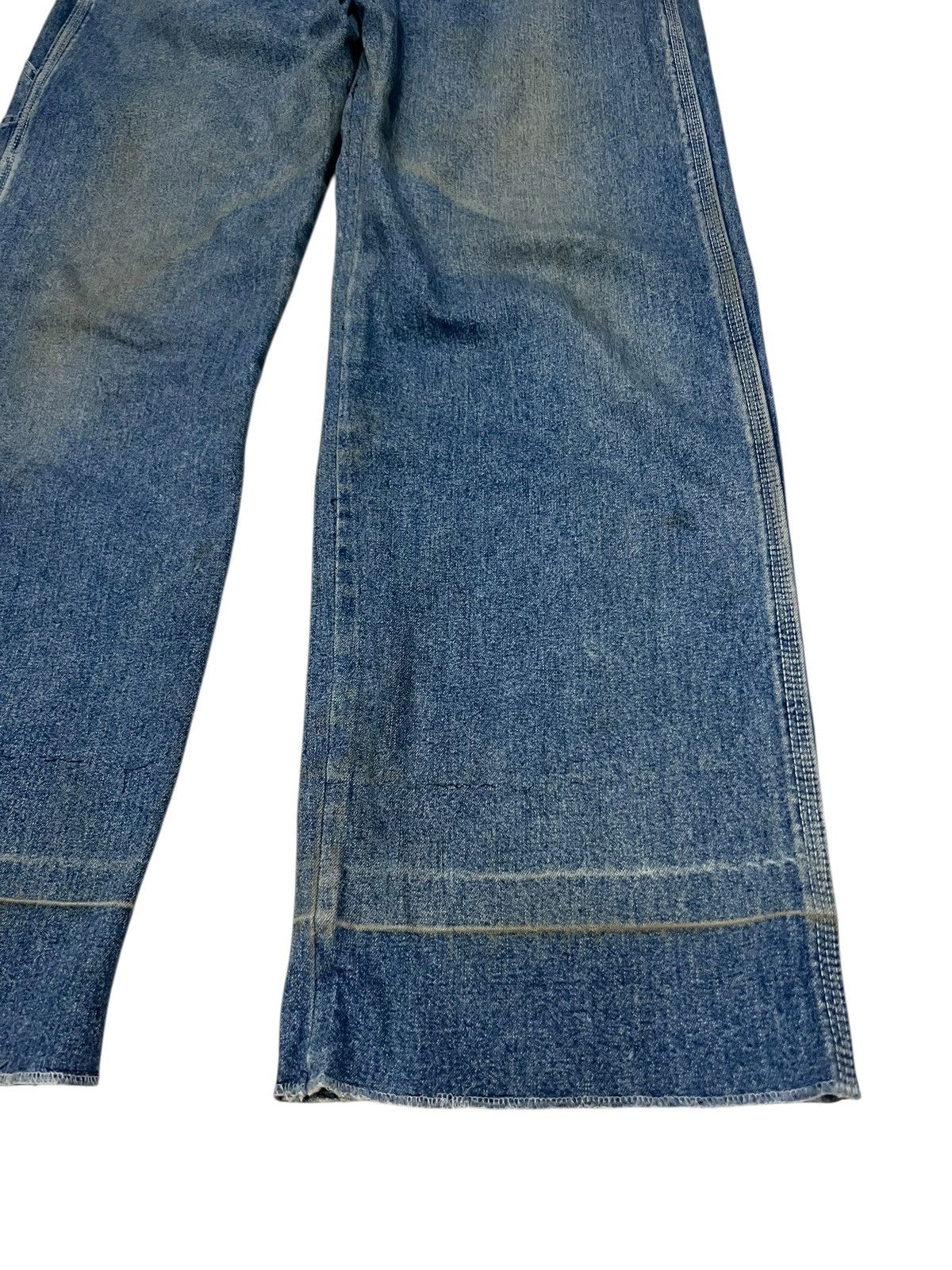 Japanese Brand Vintage Japanese Brand GL Heart Carpentar Mud Wash Jean Size US 31 - 5 Thumbnail
