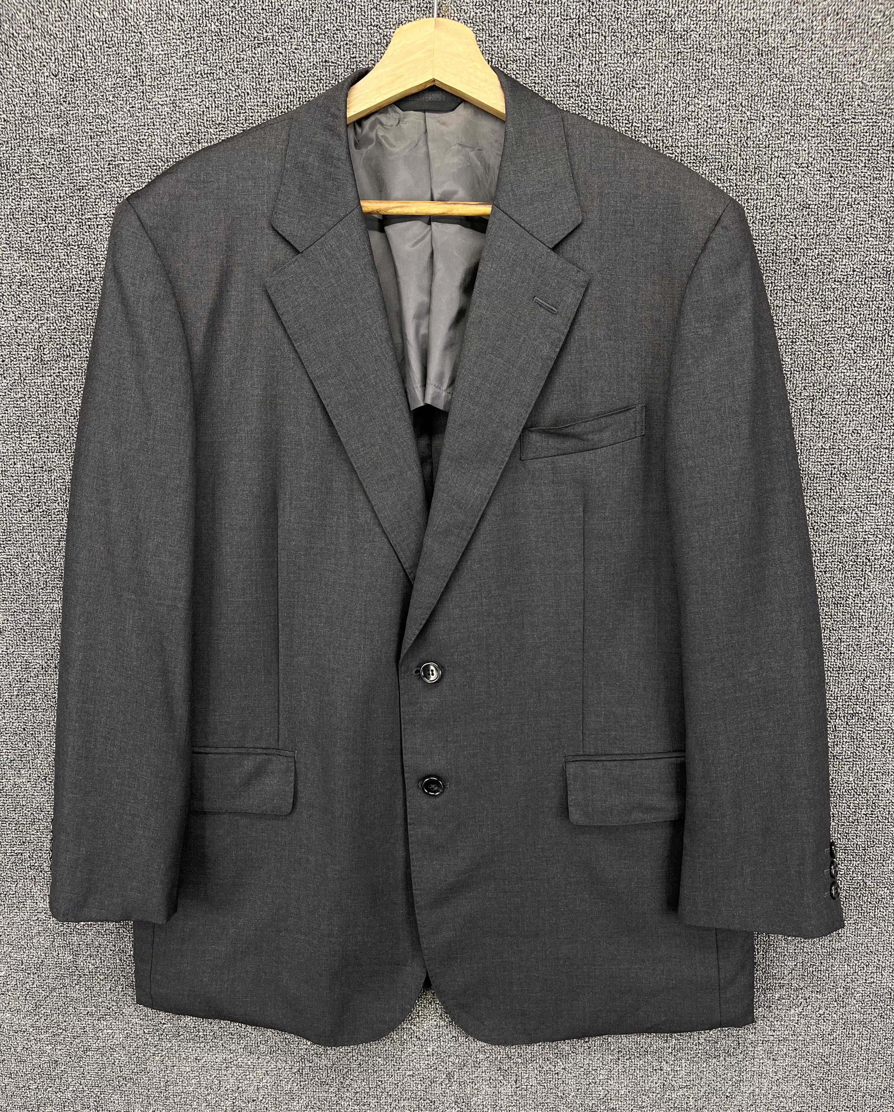 Ermenegildo Zegna Vintage Ermenegildo Zegna Luxury Wool Blazer Coat Jacket Size US M / EU 48-50 / 2 - 1 Thumbnail