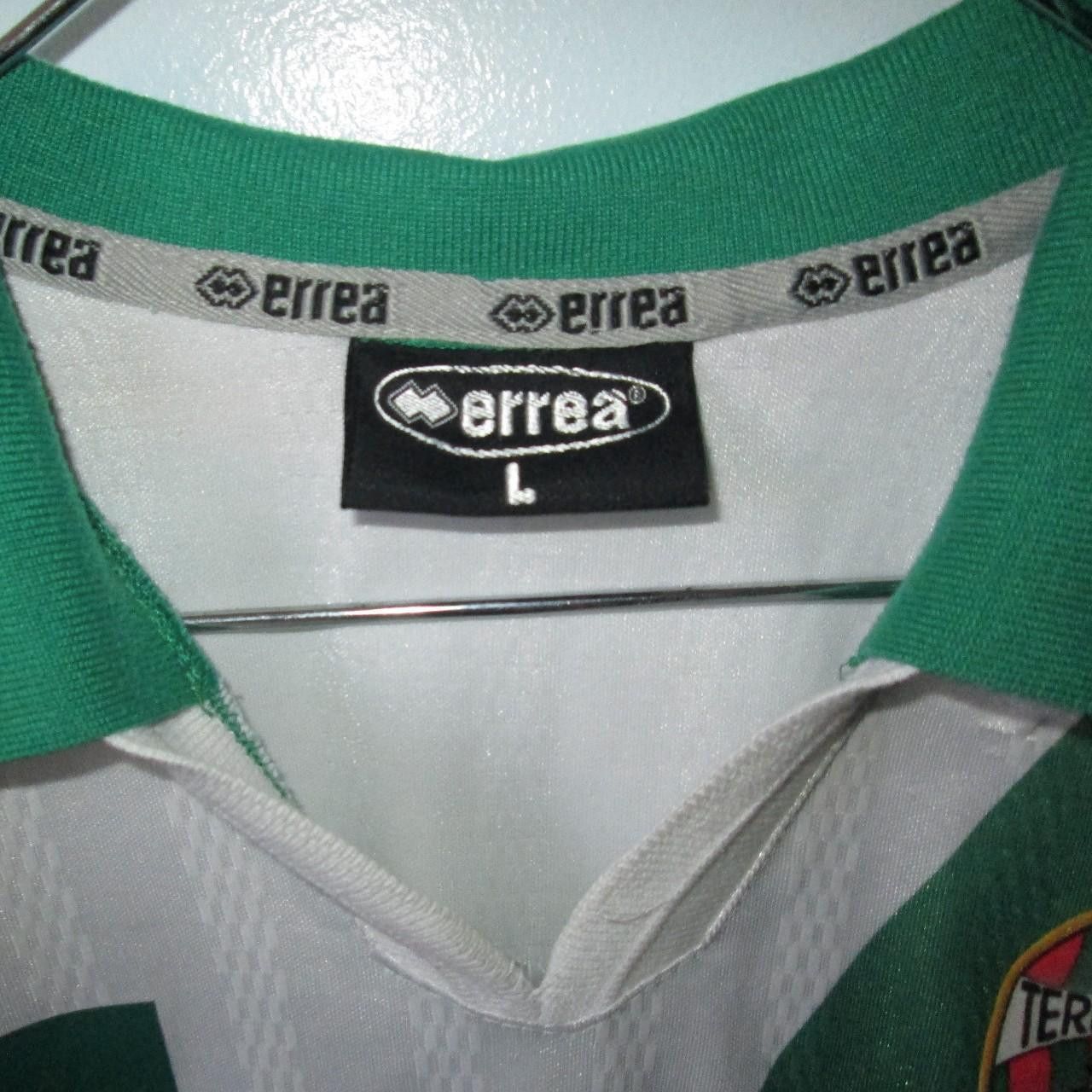 Errea Fc Ternana Italy 2001 2002 2003 Away Shirt Jersey Size US L / EU 52-54 / 3 - 4 Thumbnail