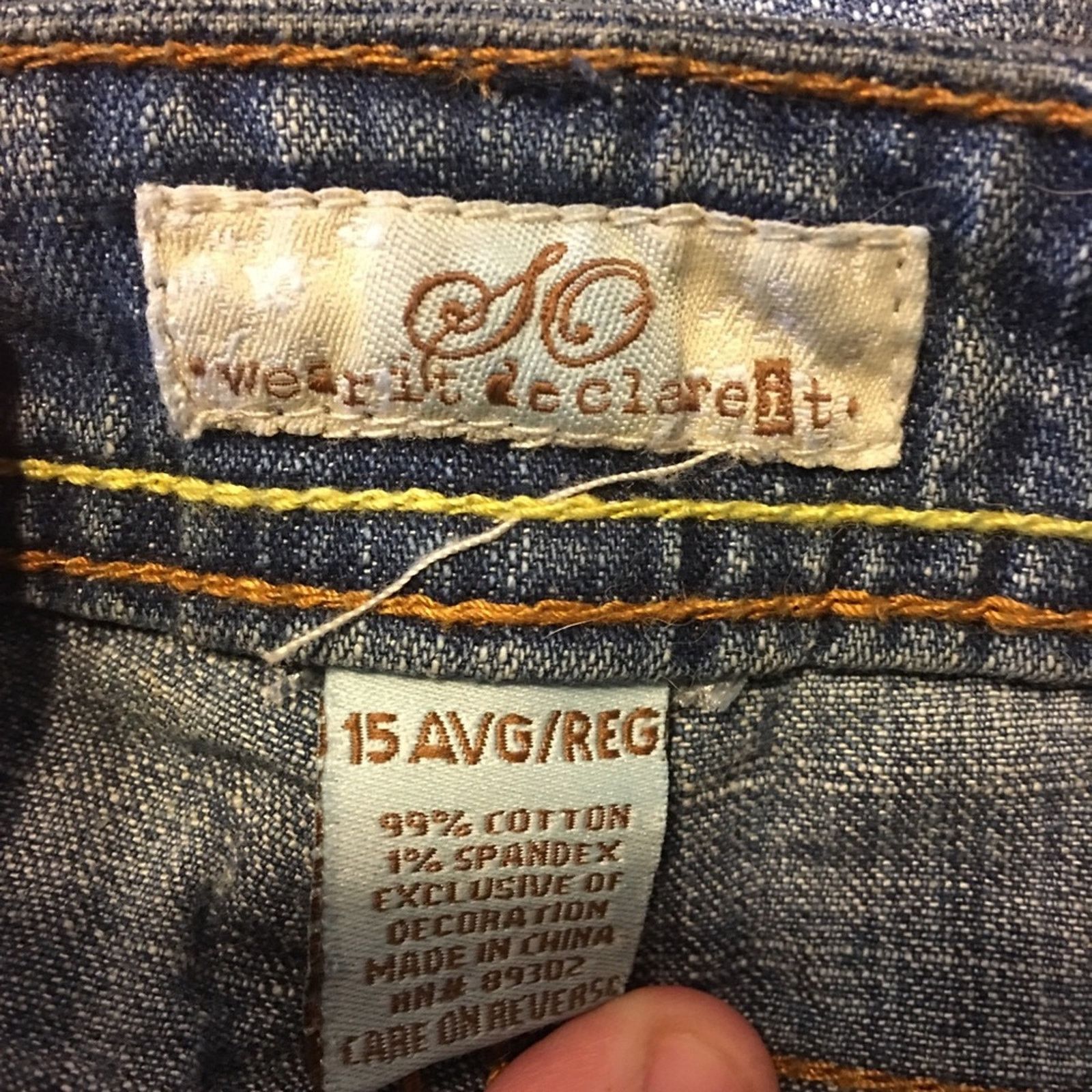 Other SO brand flare classic five pocket jeans 15 Size 36" / US 14 / IT 50 - 6 Thumbnail