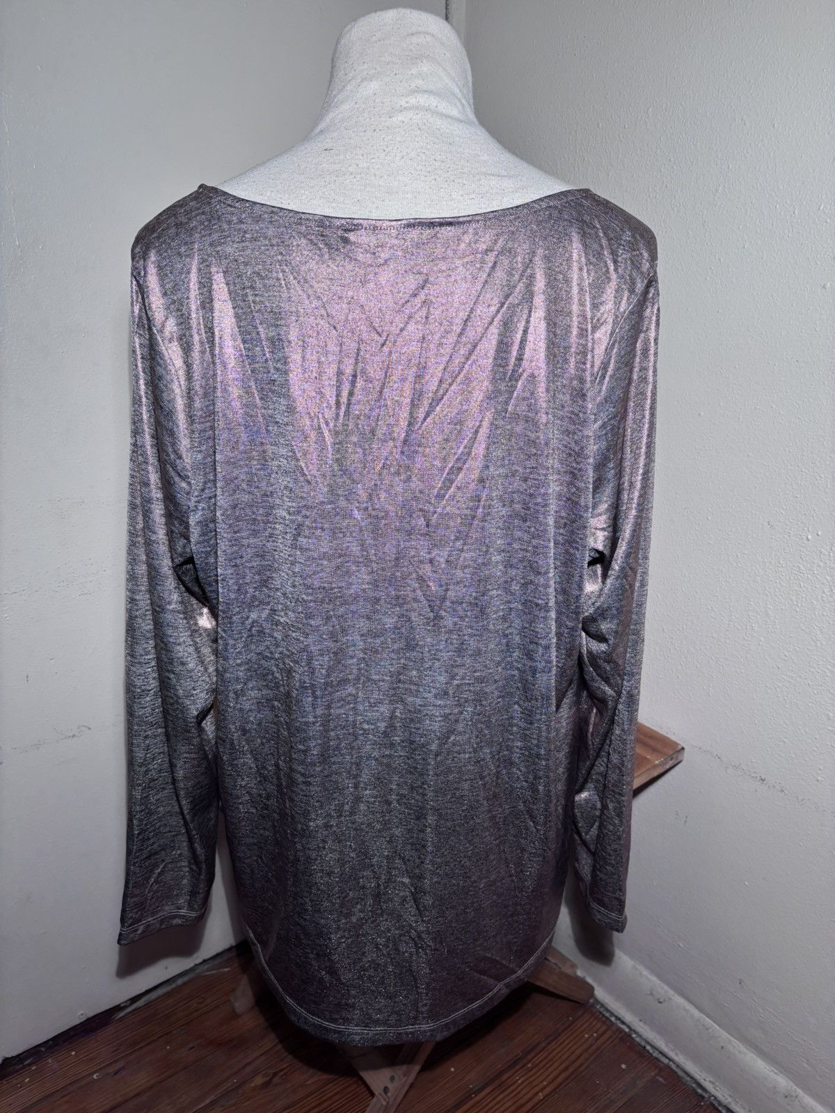 Other G by Giuliana Metallic Gold Top Size XL / US 12-14 / IT 48-50 - 7 Thumbnail