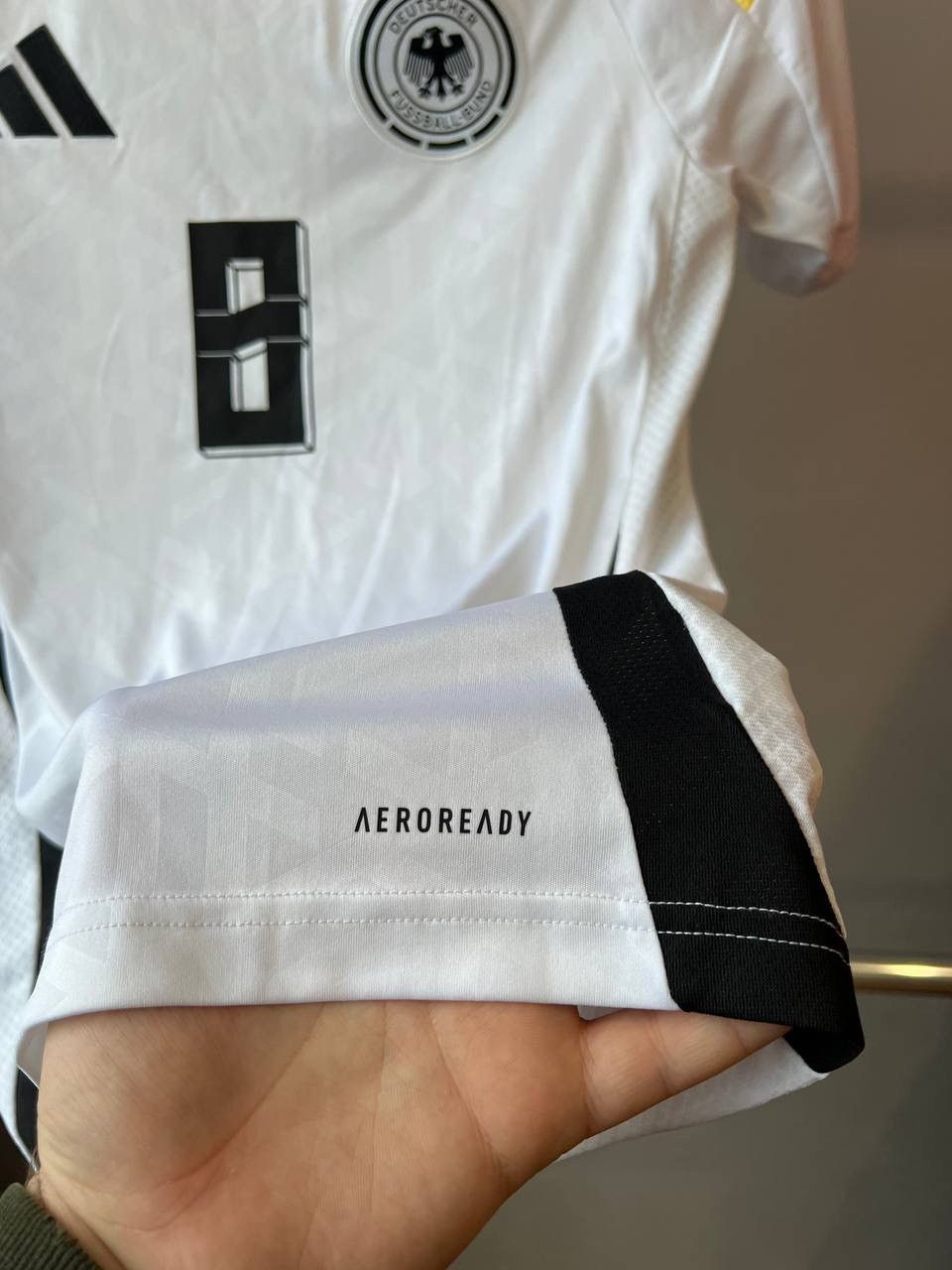 Adidas 2024/25 GERMANY TEAM #8 KROOS HOME SOCCER JERSEY SHIRT XS Size US XS / EU 42 / 0 - 12 Thumbnail