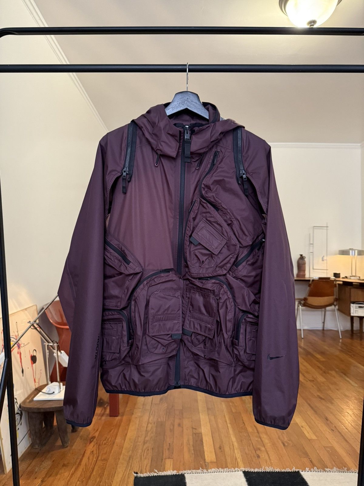 Drake × Nike × Nocta Nocta Nike Deep Pockets Nylon Tech Jacket | Grailed