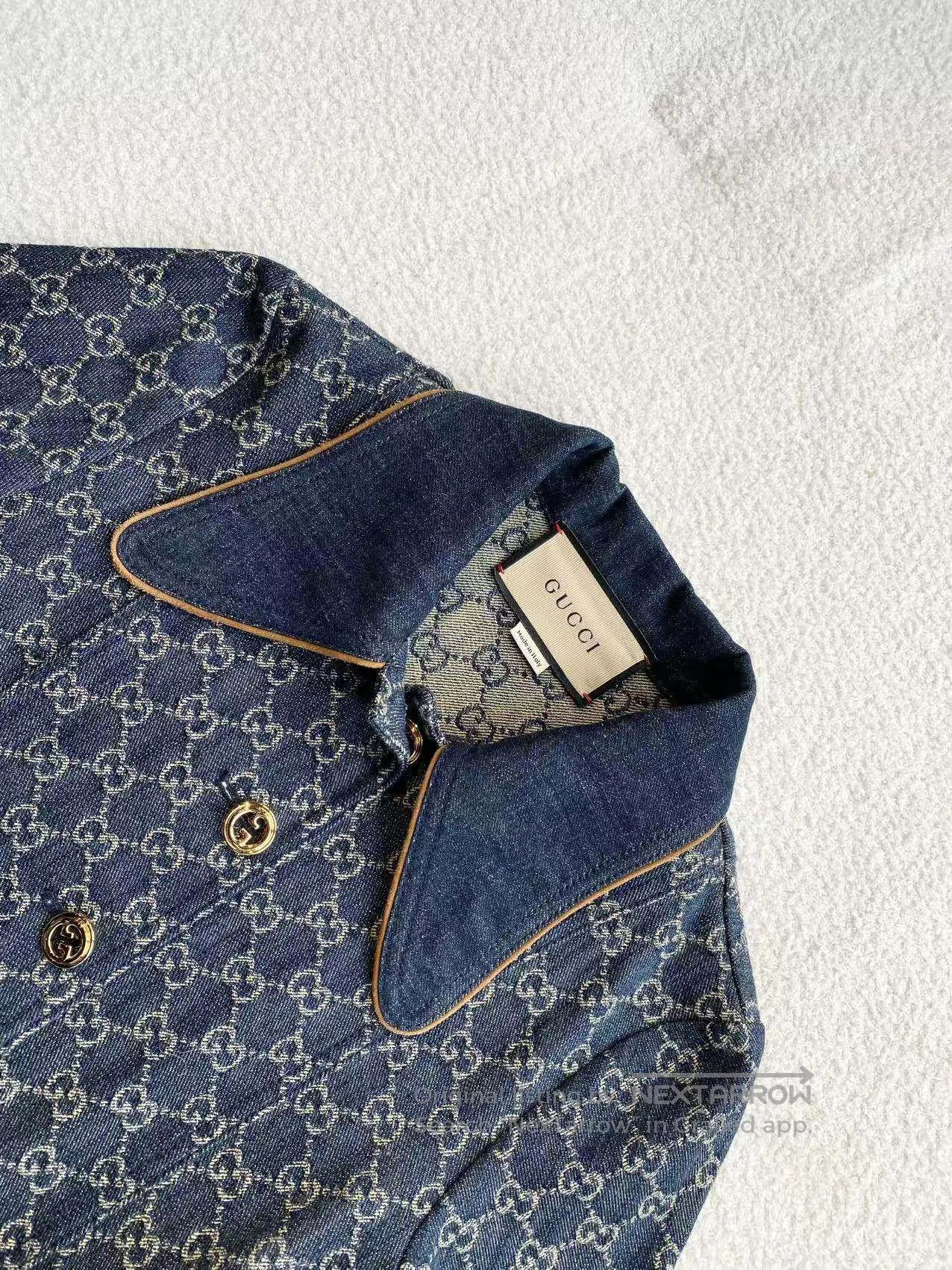 Gucci Guicci The old flower is full of printed belt coats| Size XXS / US 00 / IT 34 - 4 Thumbnail