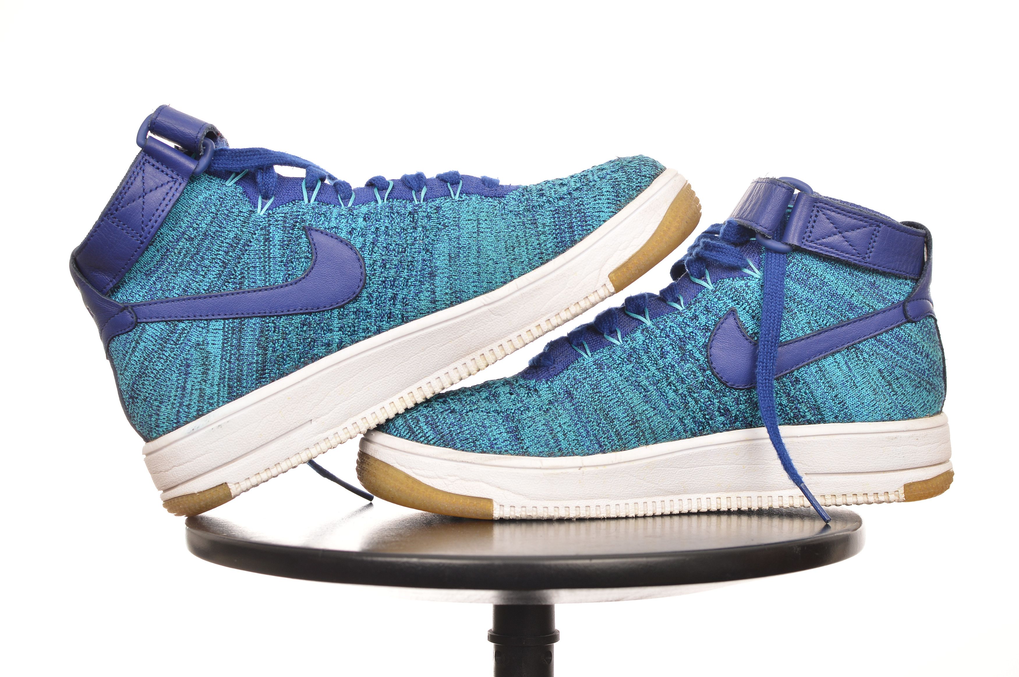 Nike Nike Air Force 1 AF1 Flyknit Blue Lagoon Sneakers Size US 8 / IT 38 - 5 Thumbnail