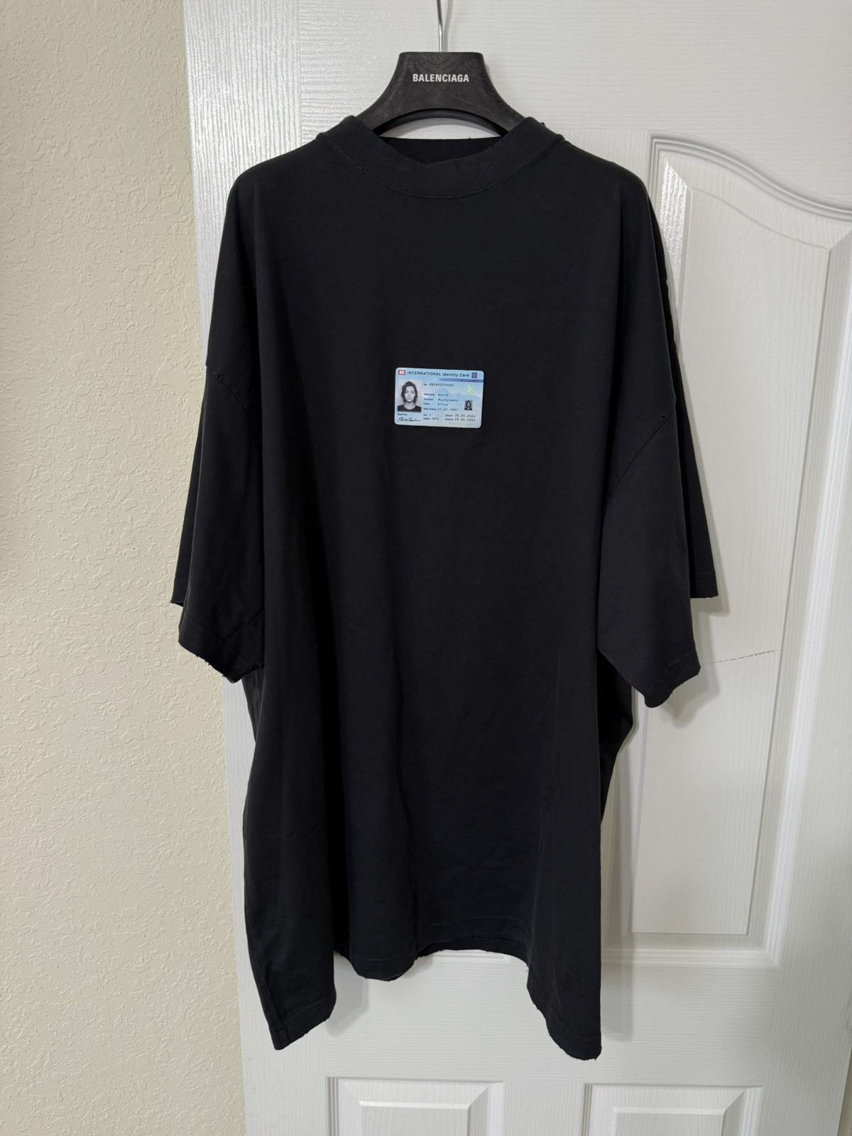 New Balenciaga ID Card T-Shirt