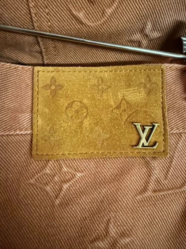 Louis Vuitton Brown LV Logo Pants Size 32-2506 Size US 32 / EU 48 - 3 Thumbnail