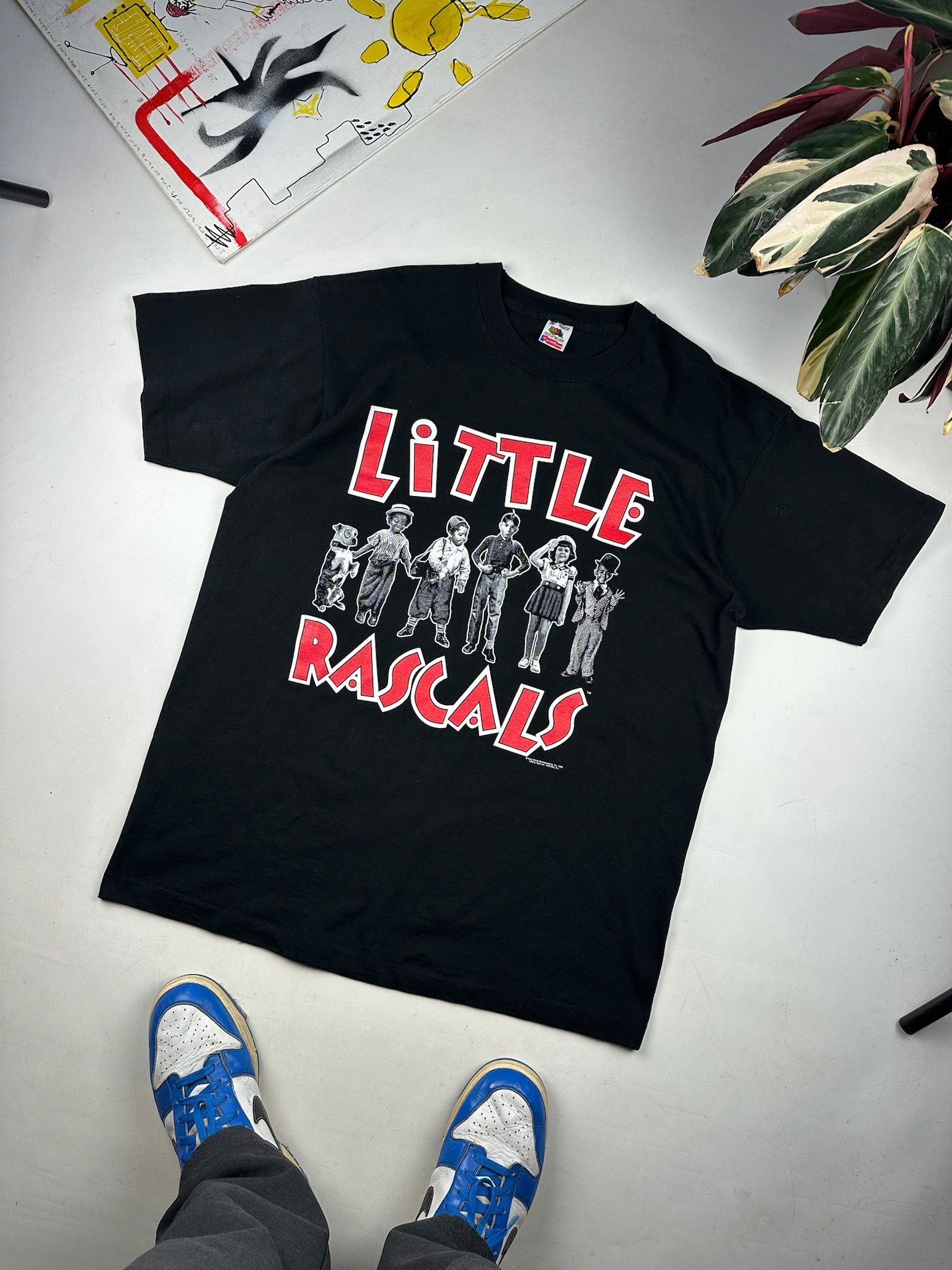 Vintage Vintage 1991 Buckwheat Little Rascals Tee movie tshirt Size US XL / EU 56 / 4 - 2 Thumbnail