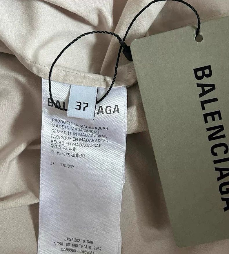 Balenciaga Balenciaga size 37 Poplin shirt Size US S / EU 44-46 / 1 - 4 Thumbnail