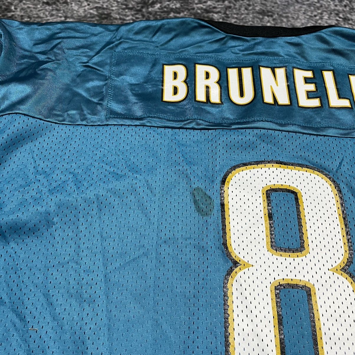 Champion Vintage 90s Jacksonville Jaguars Mark Brunell #8 Jersey NEW Size US XL / EU 56 / 4 - 10 Thumbnail