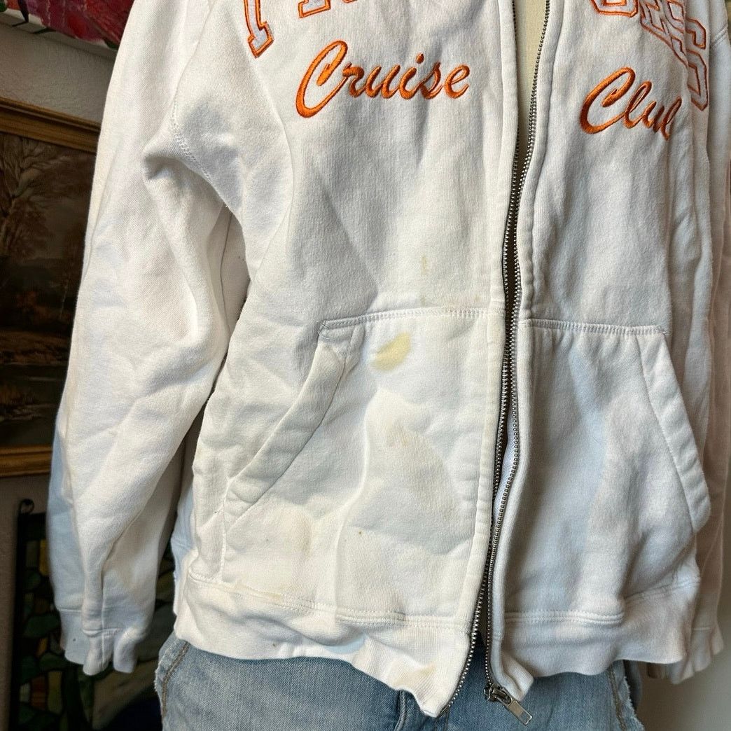 Other stained princess cruises orange white embroidered jacket Size XL / US 12-14 / IT 48-50 - 2 Thumbnail