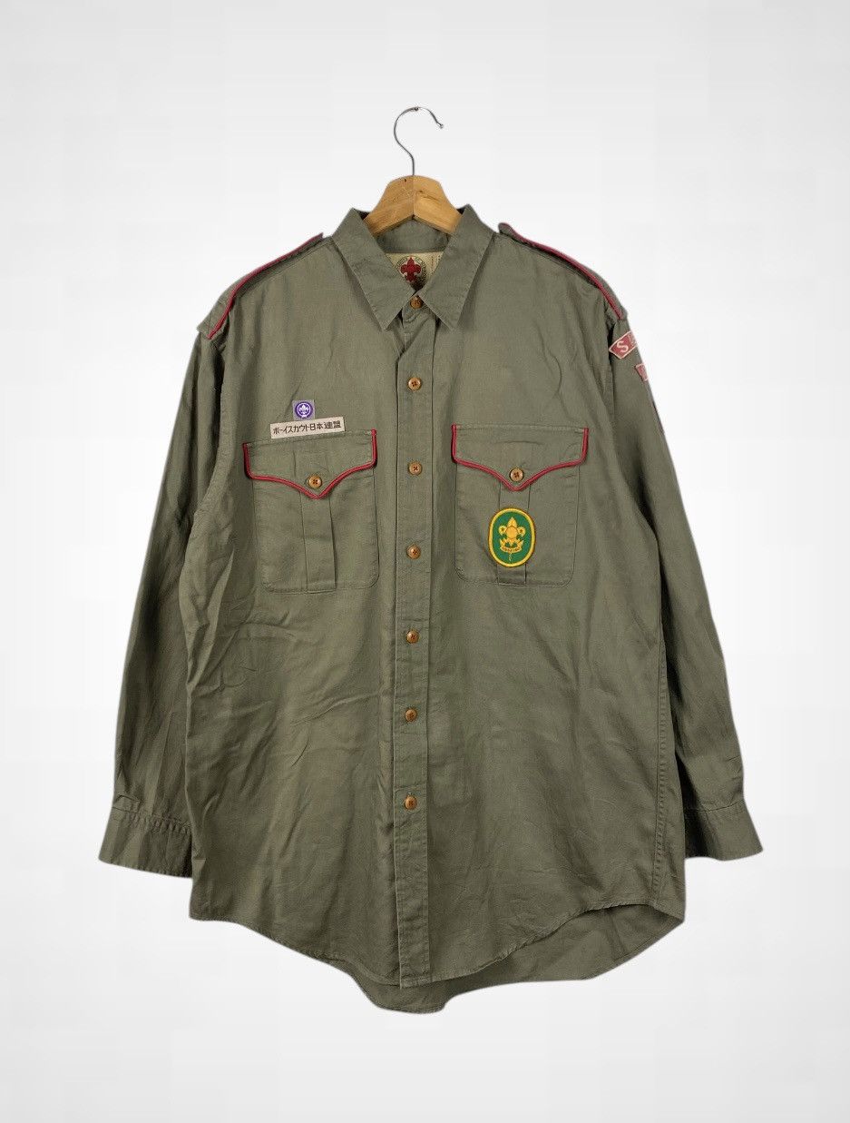 Ralph Lauren Rare Boy Scouts by Ralph Lauren Button Up Size US L / EU 52-54 / 3 - 1 Thumbnail