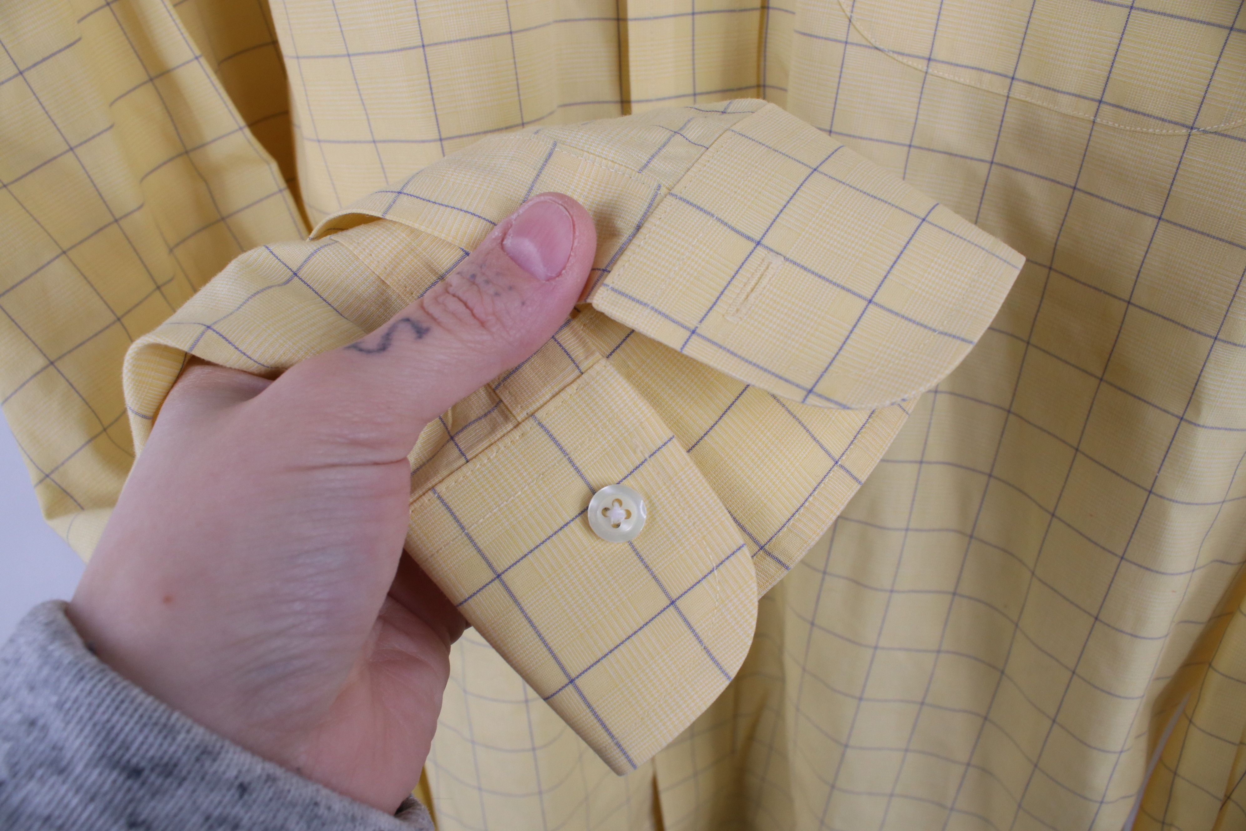 Brooks Brothers × Vintage Vintage Brooks Brothers Cotton Button Down Shirt OCBD Plaid Size US M / EU 48-50 / 2 - 5 Thumbnail