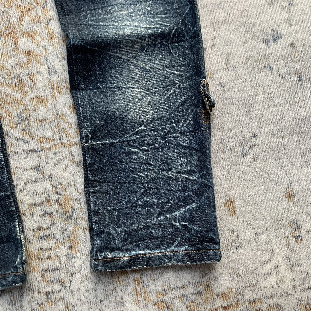 Japanese Brand Rare Vintage Japanese Nylaus Double Waist Artisan Jeans Size US 30 / EU 46 - 4 Thumbnail