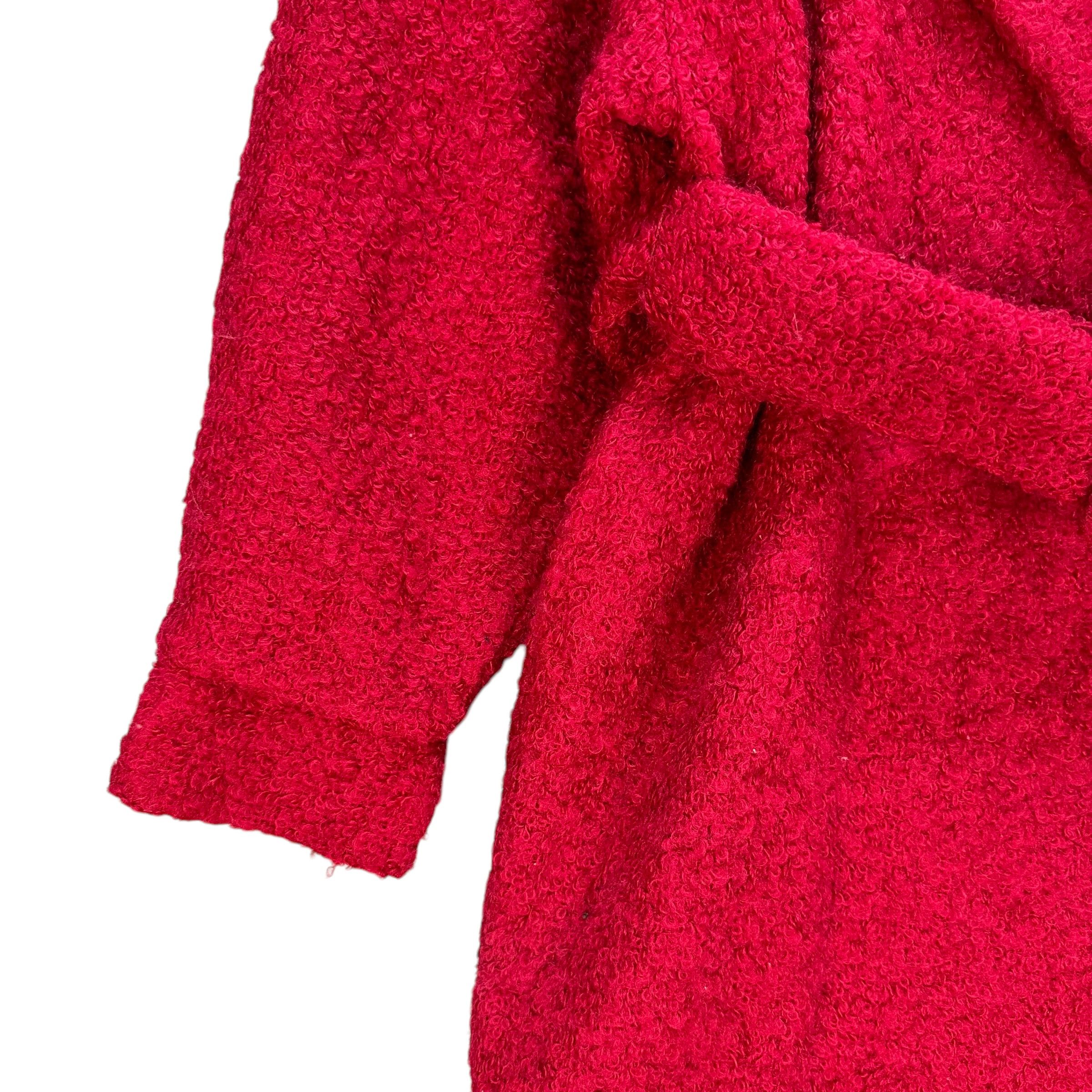 Norma Kamali NORMA KAMALI Red Robes Long Coat Trench Coat #A64-1545 Size M / US 6-8 / IT 42-44 - 4 Thumbnail