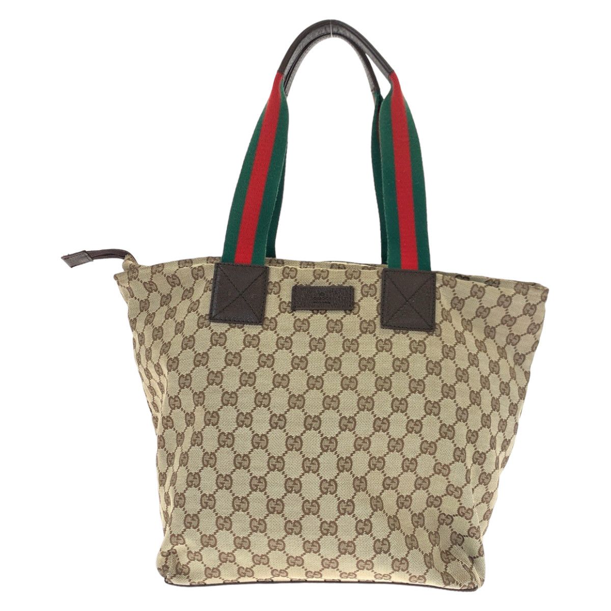 Gucci Gucci GG Canvas Sherry Line Tote Bag 131231 Canvas Tote Bag 131231 in Very Good Condition