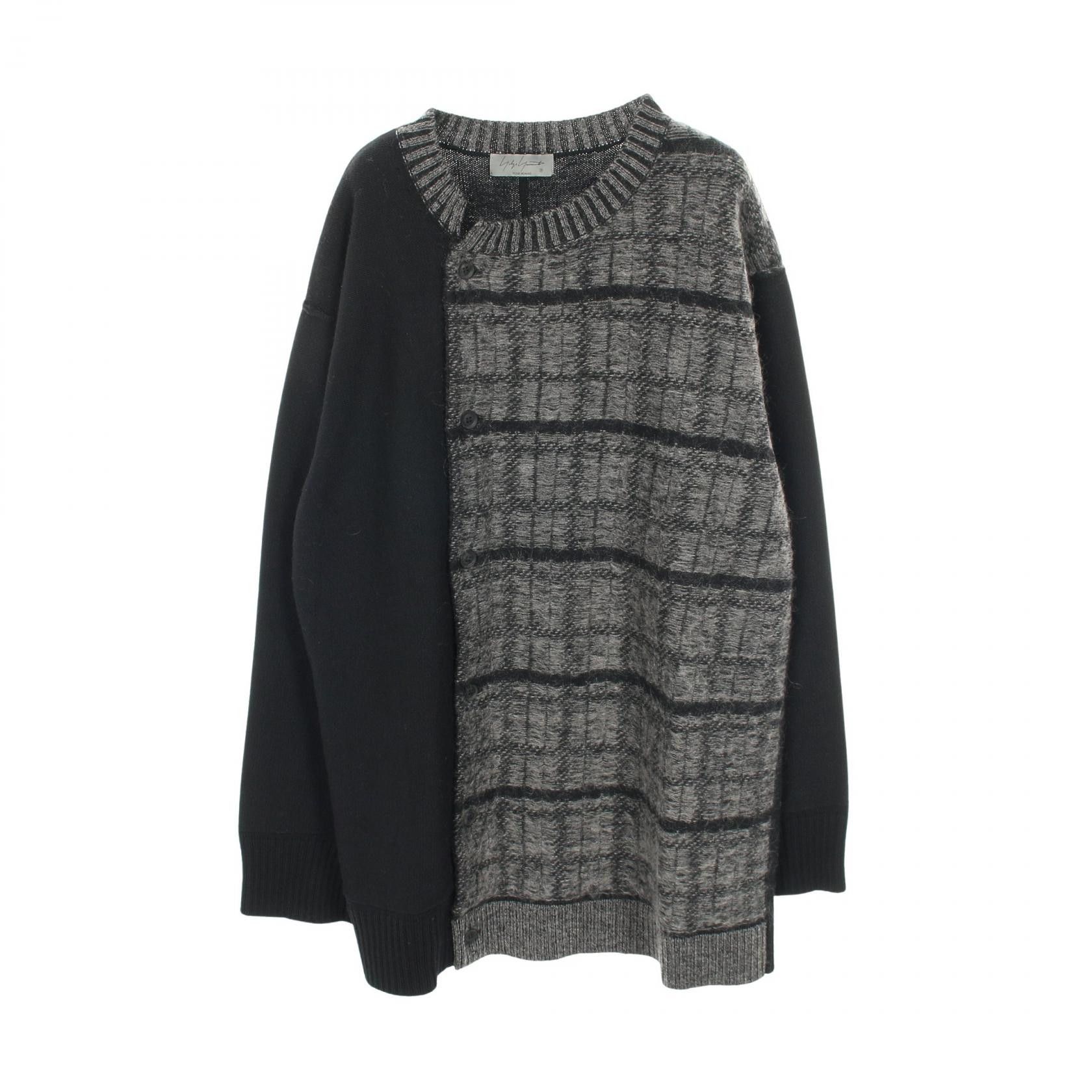 Yohji Yamamoto pour homme wool acrylic mohair knit