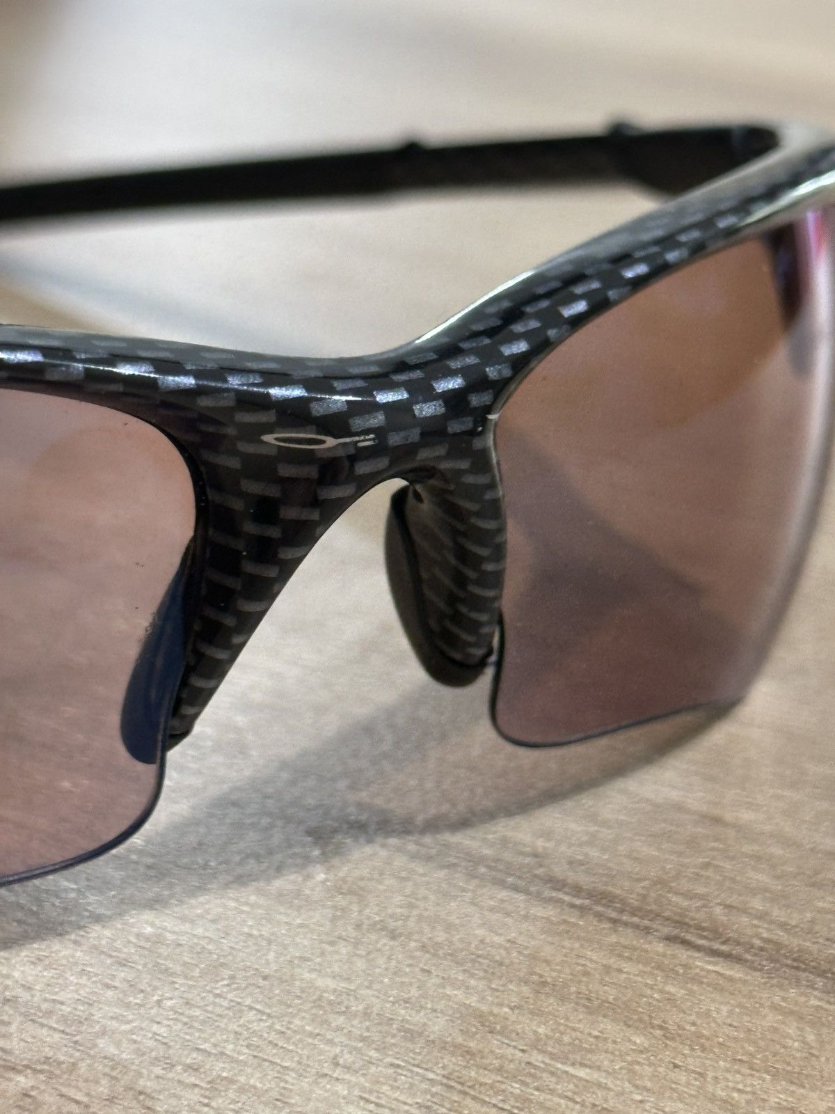 Oakley ULTRA RARE Oakley Half Jacket 1.0 GENUINE CARBON FIBER USA Size ONE SIZE - 24 Thumbnail