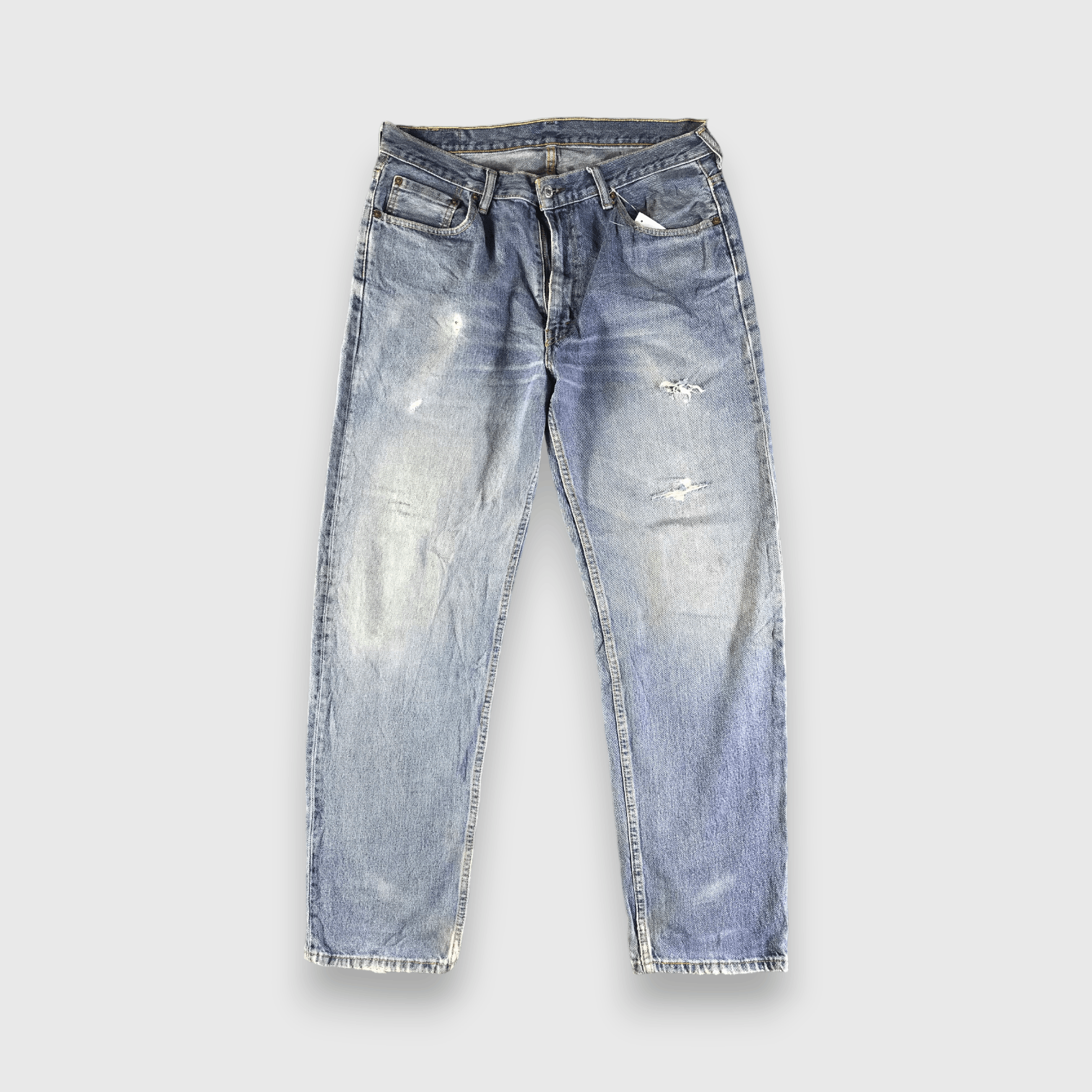 Levi's Vintage Blue Wash Levis 550 Jeans-J4234 Size US 37 - 1 Thumbnail
