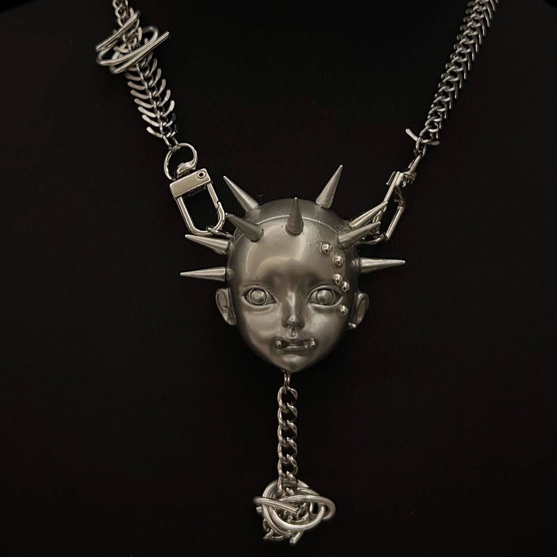 Other Dark STEAL! Y2K Chains Necklace Chain Size ONE SIZE - 3 Thumbnail