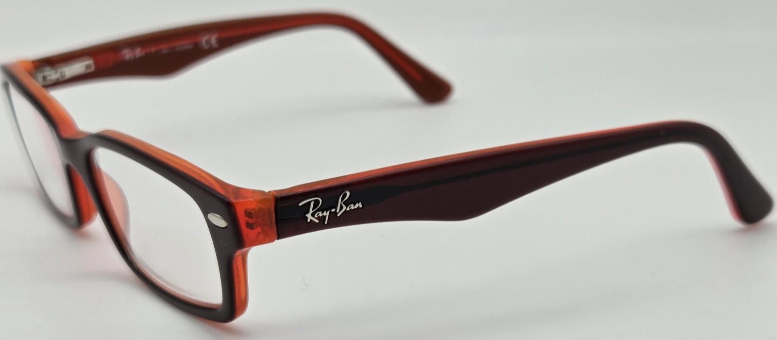 RayBan Ray Ban RB1530 3664 Youth Black & Orange FRAMES 46-16-125 Size ONE SIZE - 7 Thumbnail