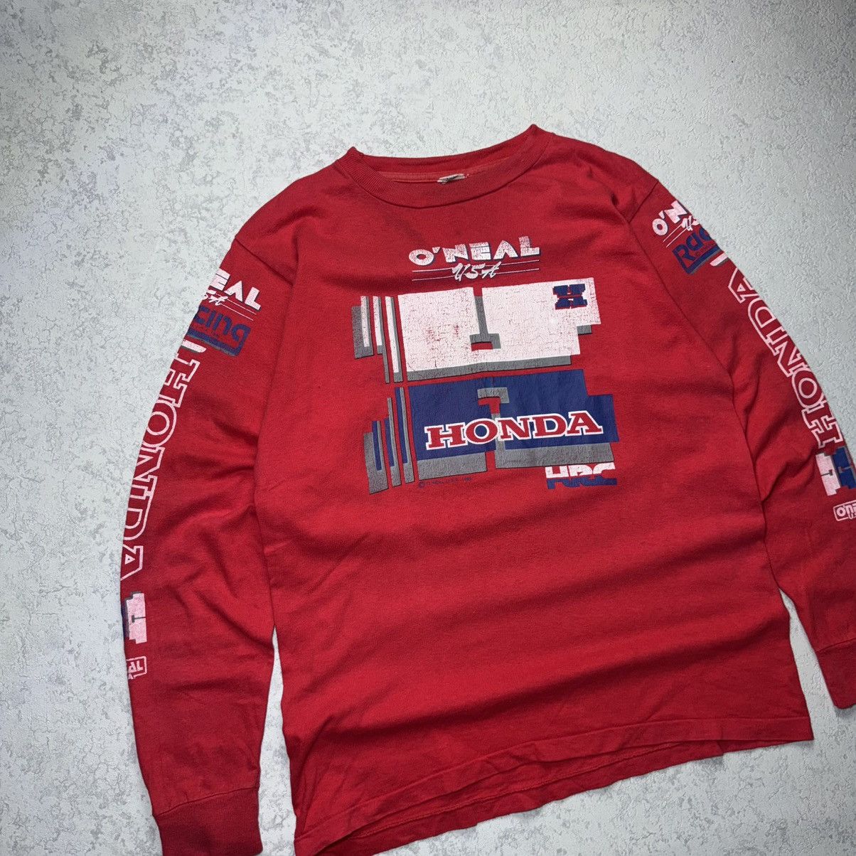 Honda Vintage 1985 Oneal Honda Racing Motocross Longsleeve Size M Size US M / EU 48-50 / 2 - 3 Thumbnail