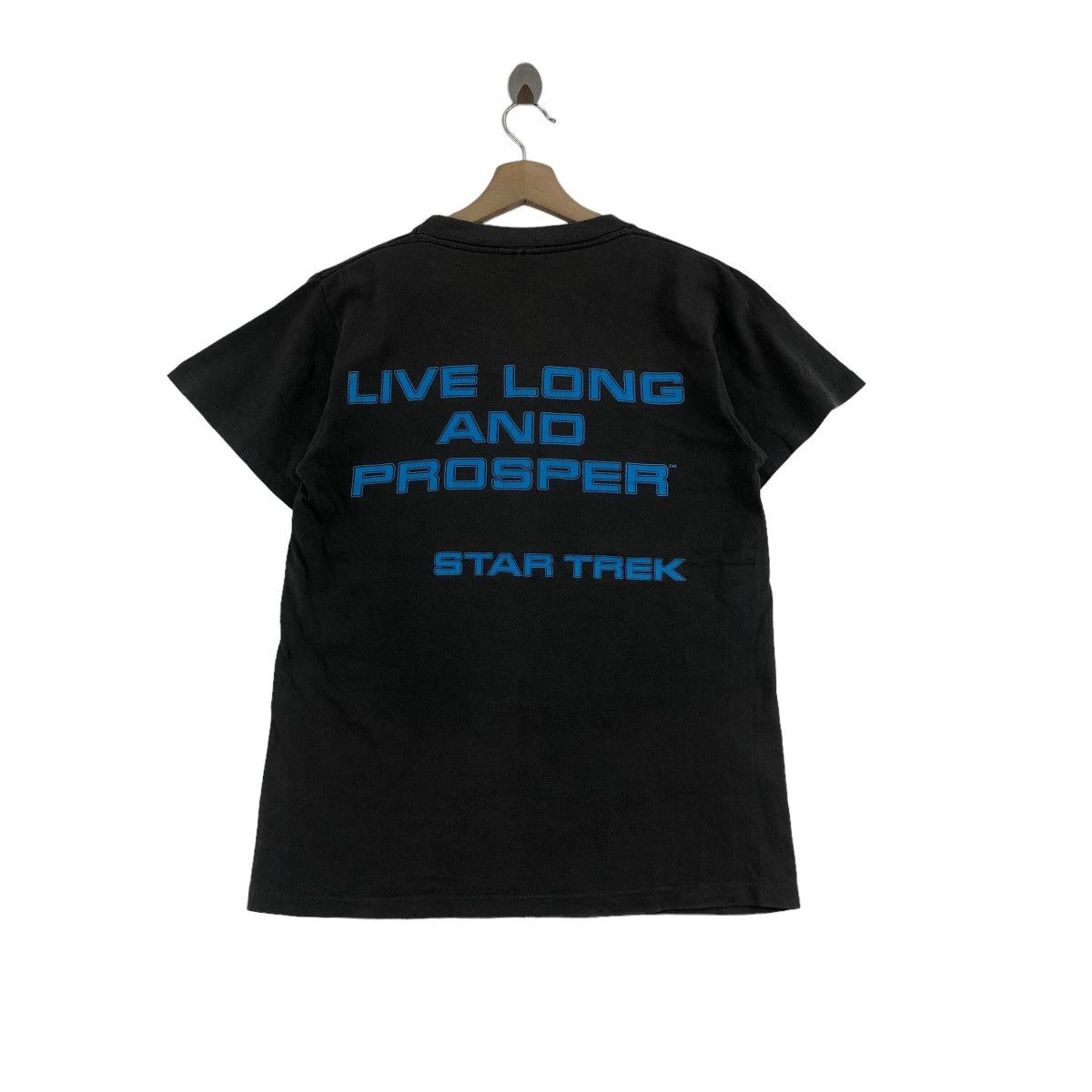 Vintage Vintage 90s STAR TREK Ovp Fifth Column T-Shirt Live Long Size US L / EU 52-54 / 3 - 5 Thumbnail