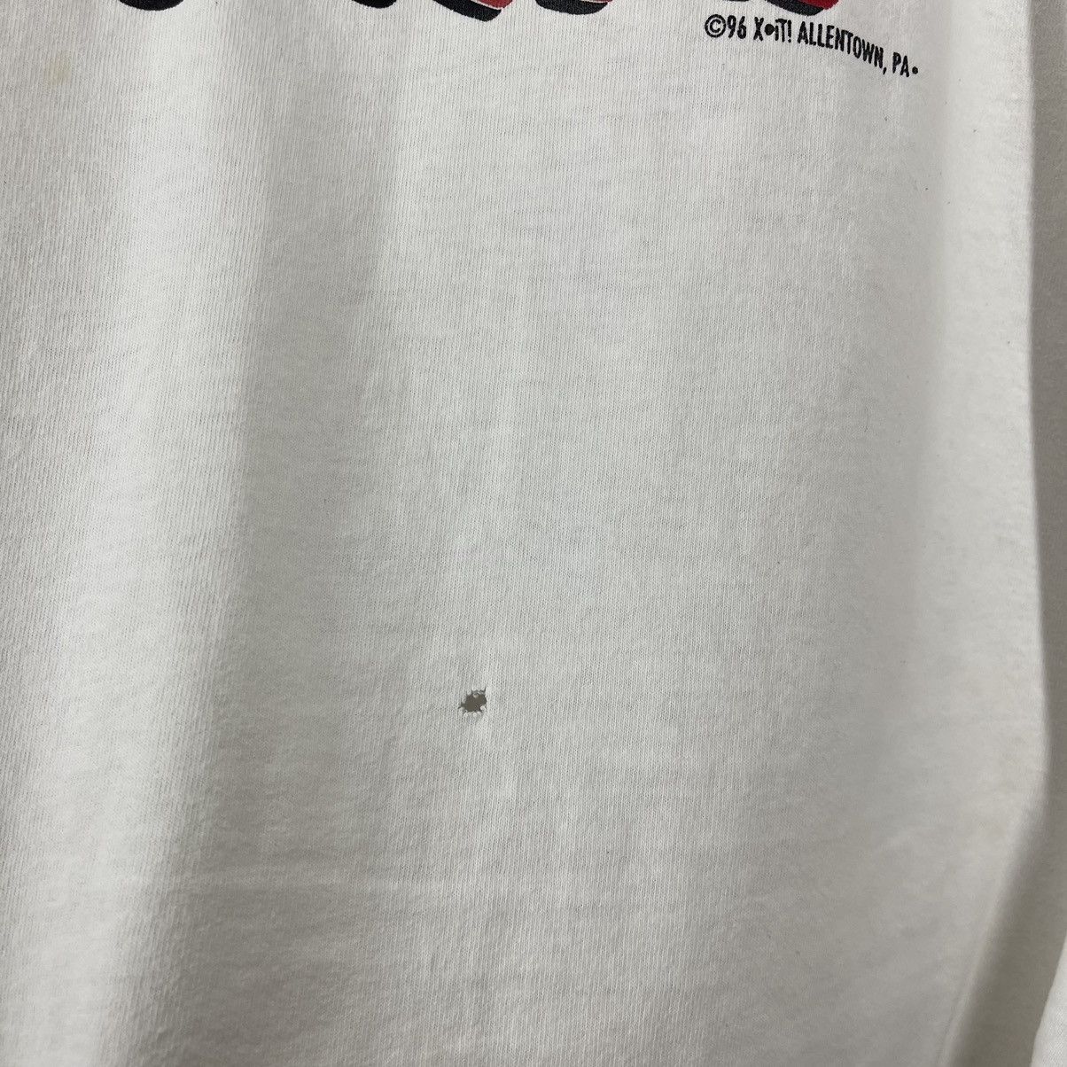 Fruit Of The Loom 90s Vintage IM THE BOSS Crew Neck T Shirt #1730/06 Size US XXL / EU 58 / 5 - 6 Thumbnail