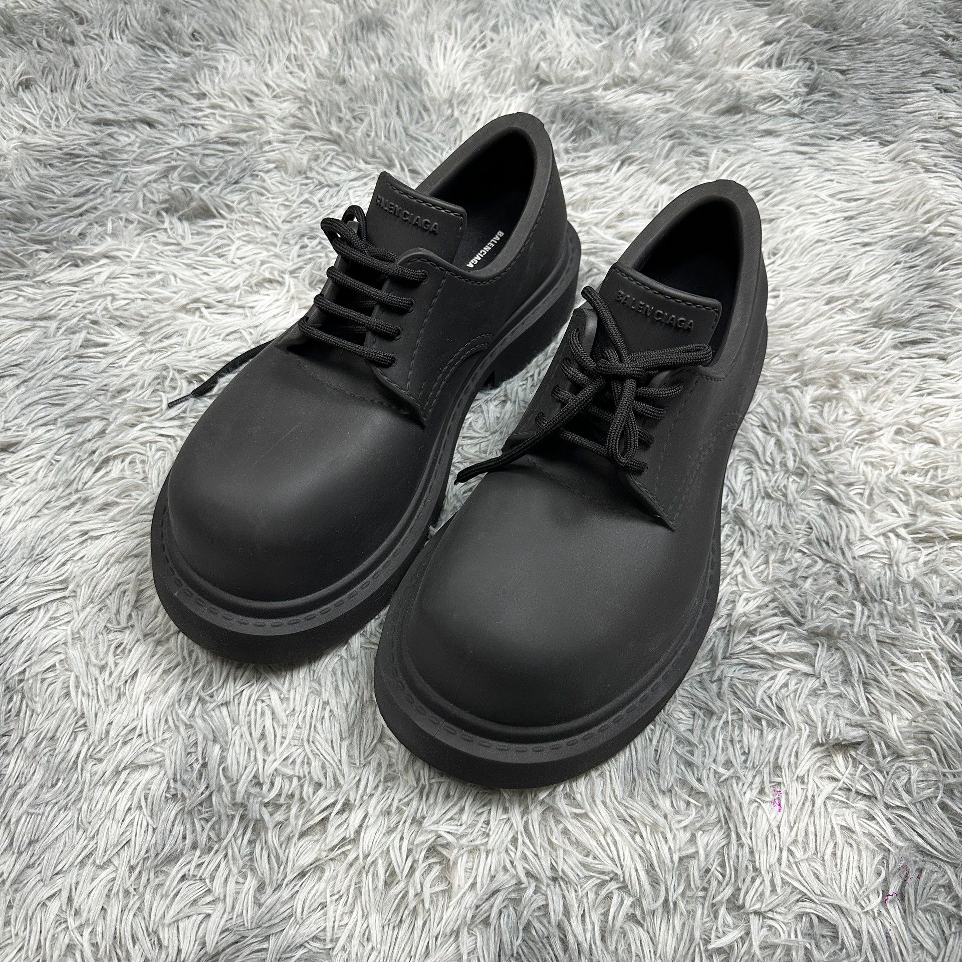 Balenciaga black balenciaga derby shoes size 44 Size US 10.5 / EU 43-44 - 1 Thumbnail
