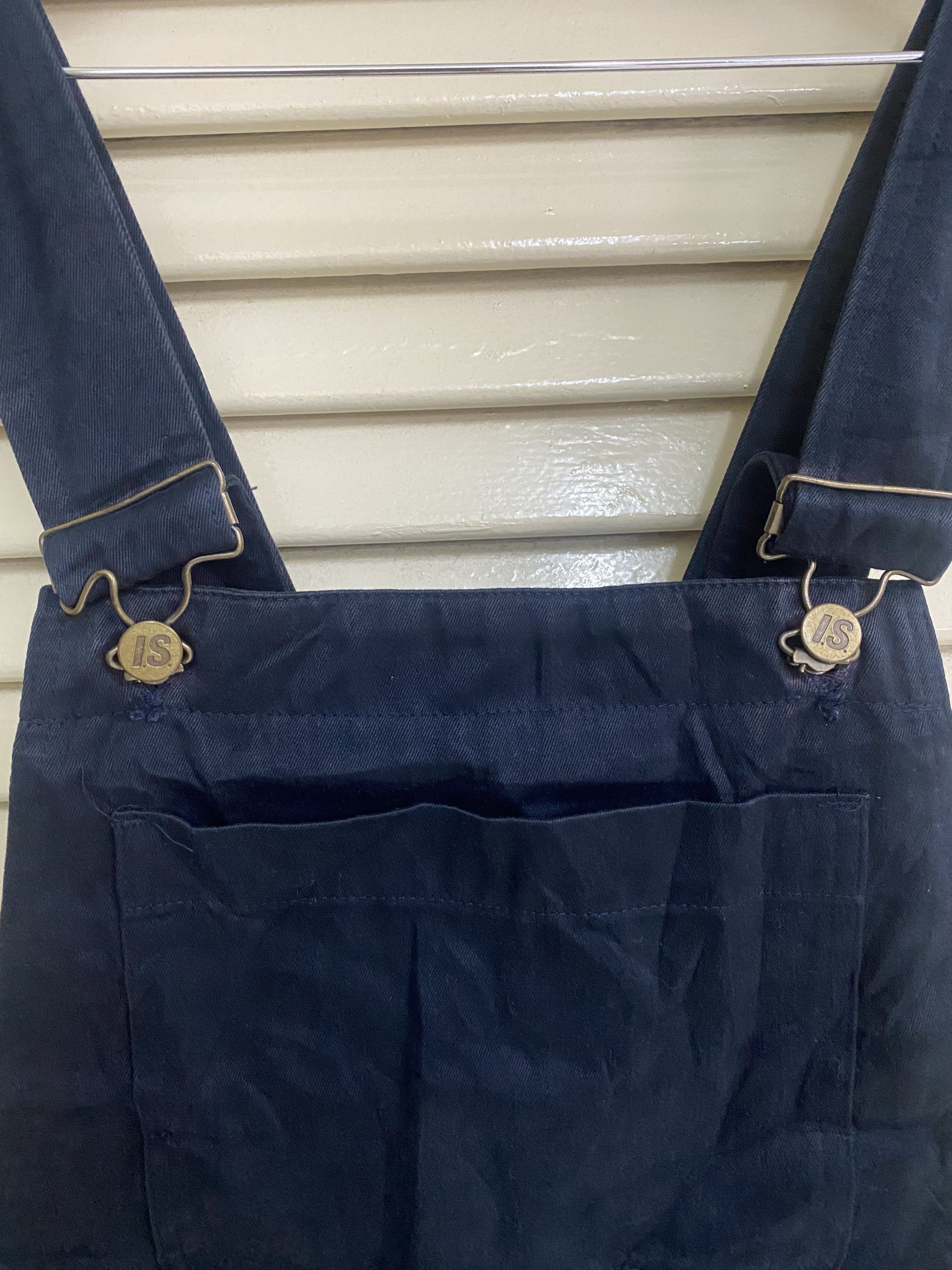 Issey Miyake 90s Issey Miyake Overall Skirt Denim Size US 34 / EU 50 - 5 Thumbnail