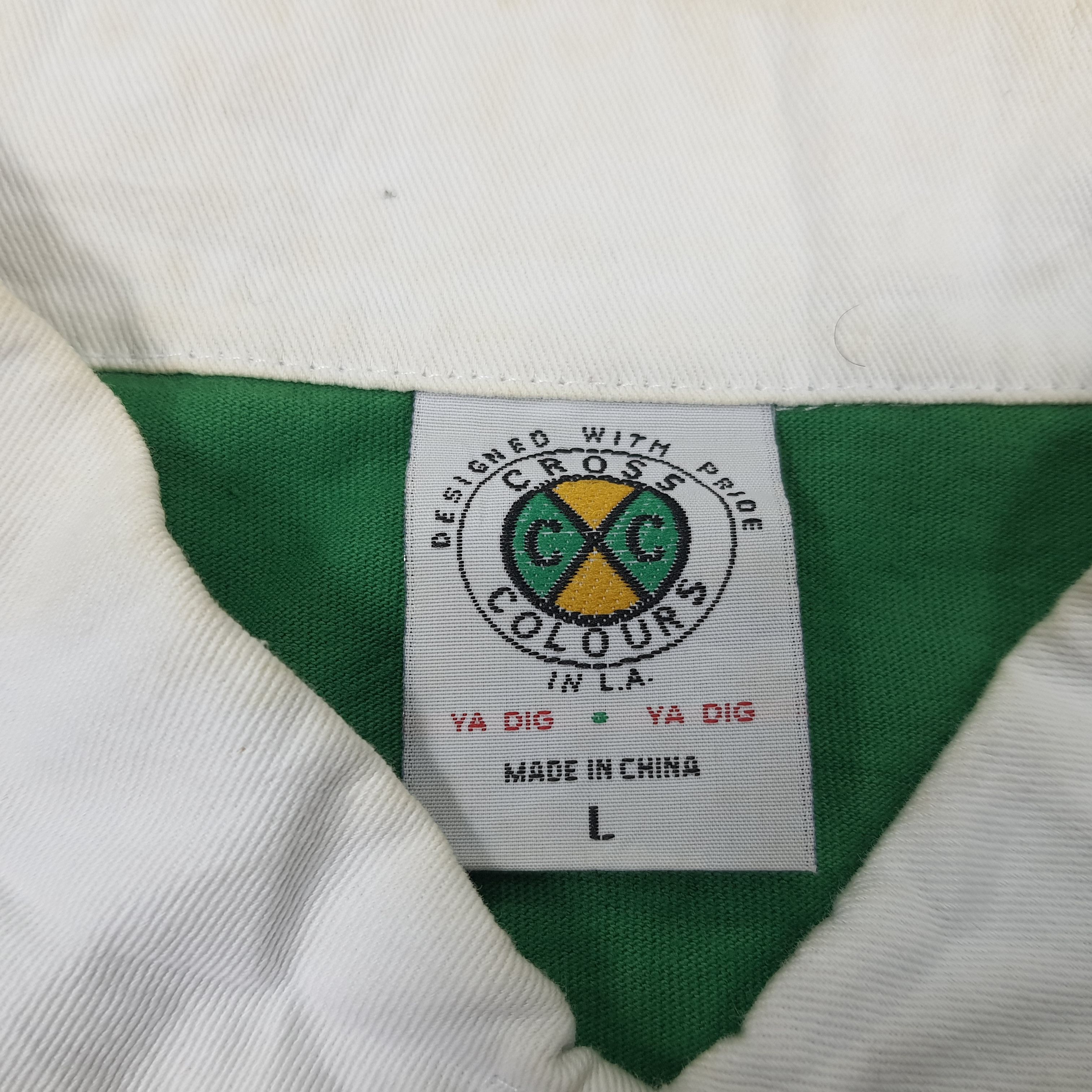 Cross Colours Vintage Cross Colours Striped Streetwear Polo Shirt Size US XL / EU 56 / 4 - 6 Thumbnail