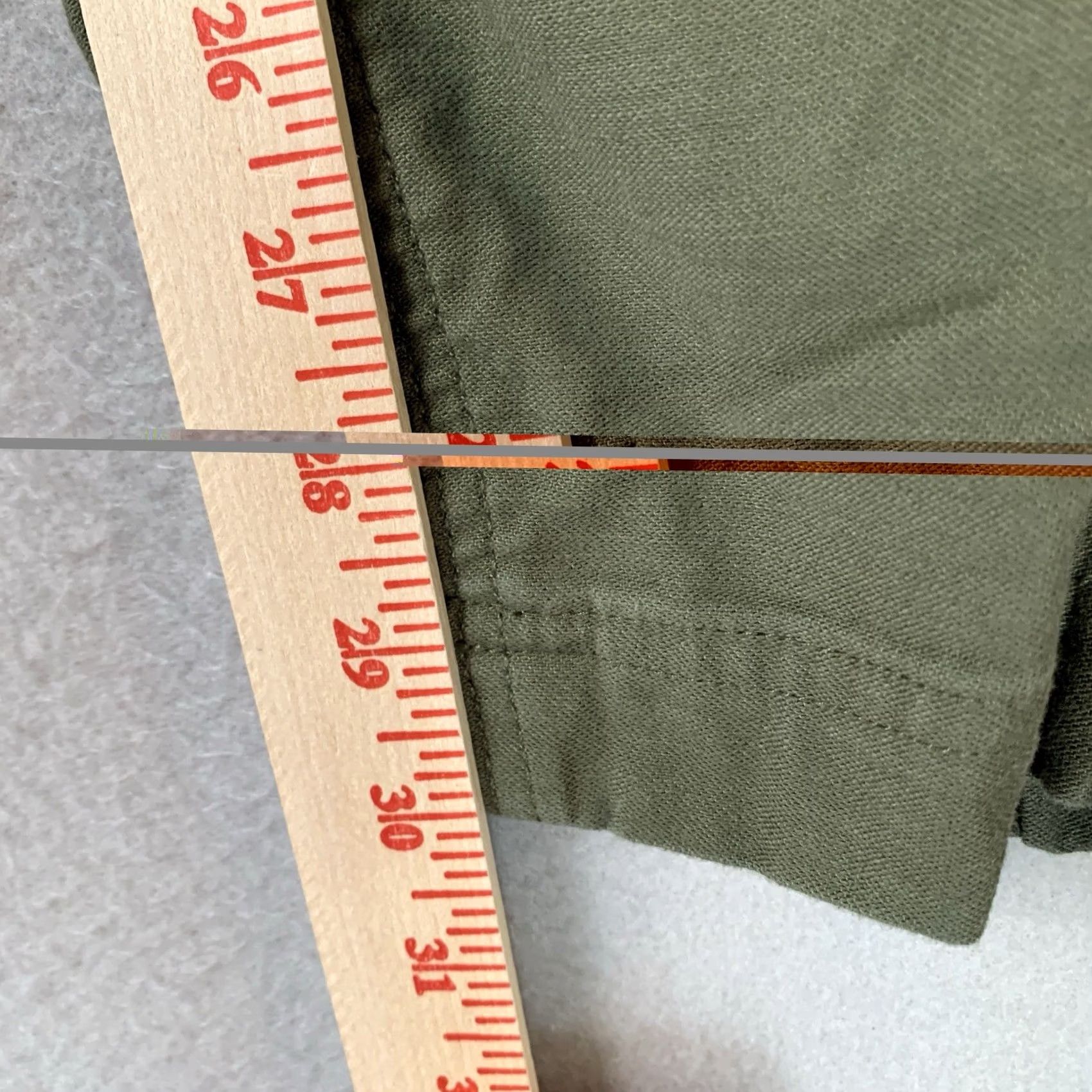 Vintage REI Co-Op Trailsmith Jogger Pant Mens 32x32 Olive Green Hiking Casual Tapered Cordless? Size US 32 / EU 48 - 5 Thumbnail