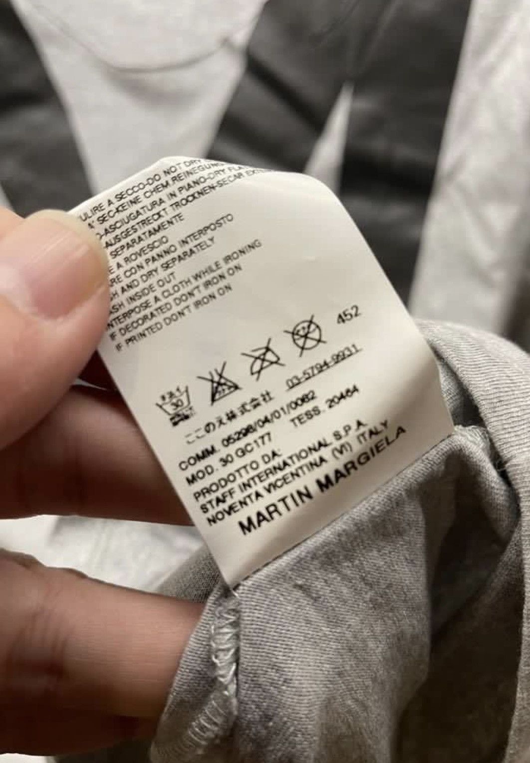 Maison Margiela Martin Margiela long sleeve tee Size 48 Size US M / EU 48-50 / 2 - 5 Thumbnail